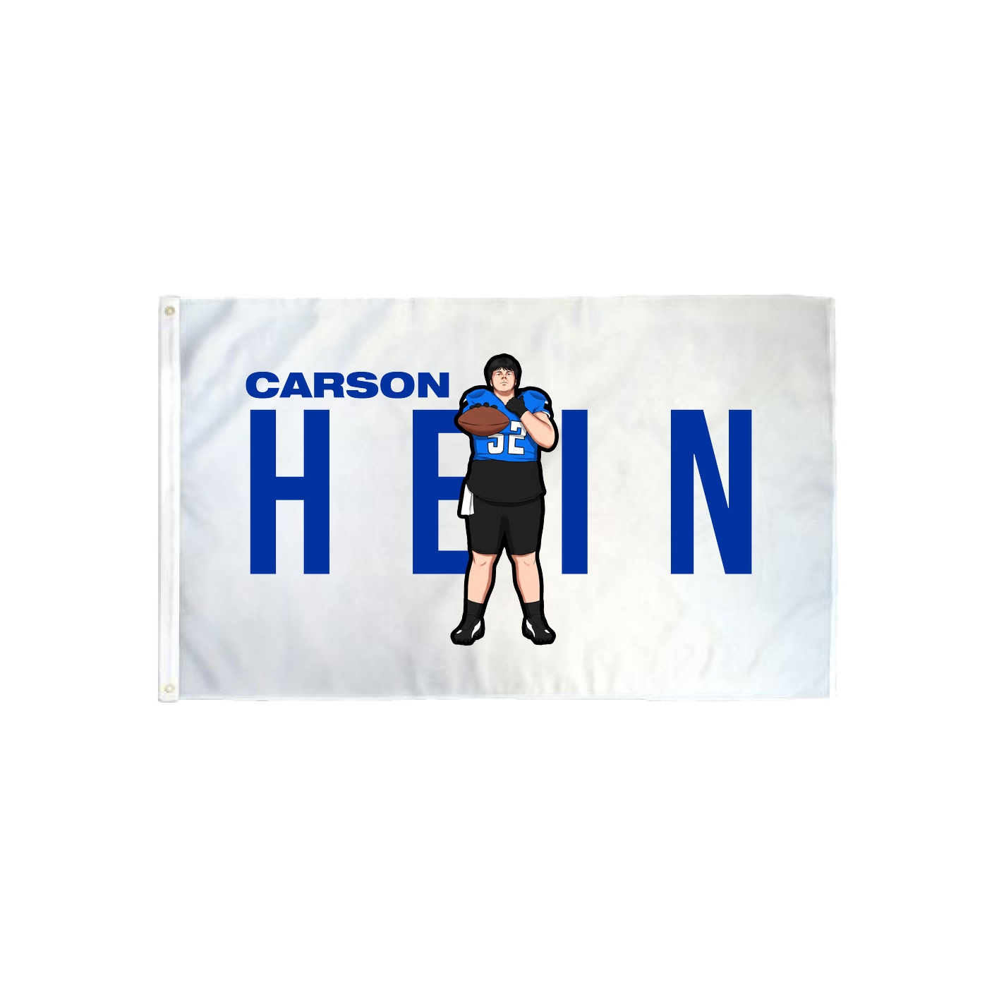 3x5 Flag — Player Name in Classic