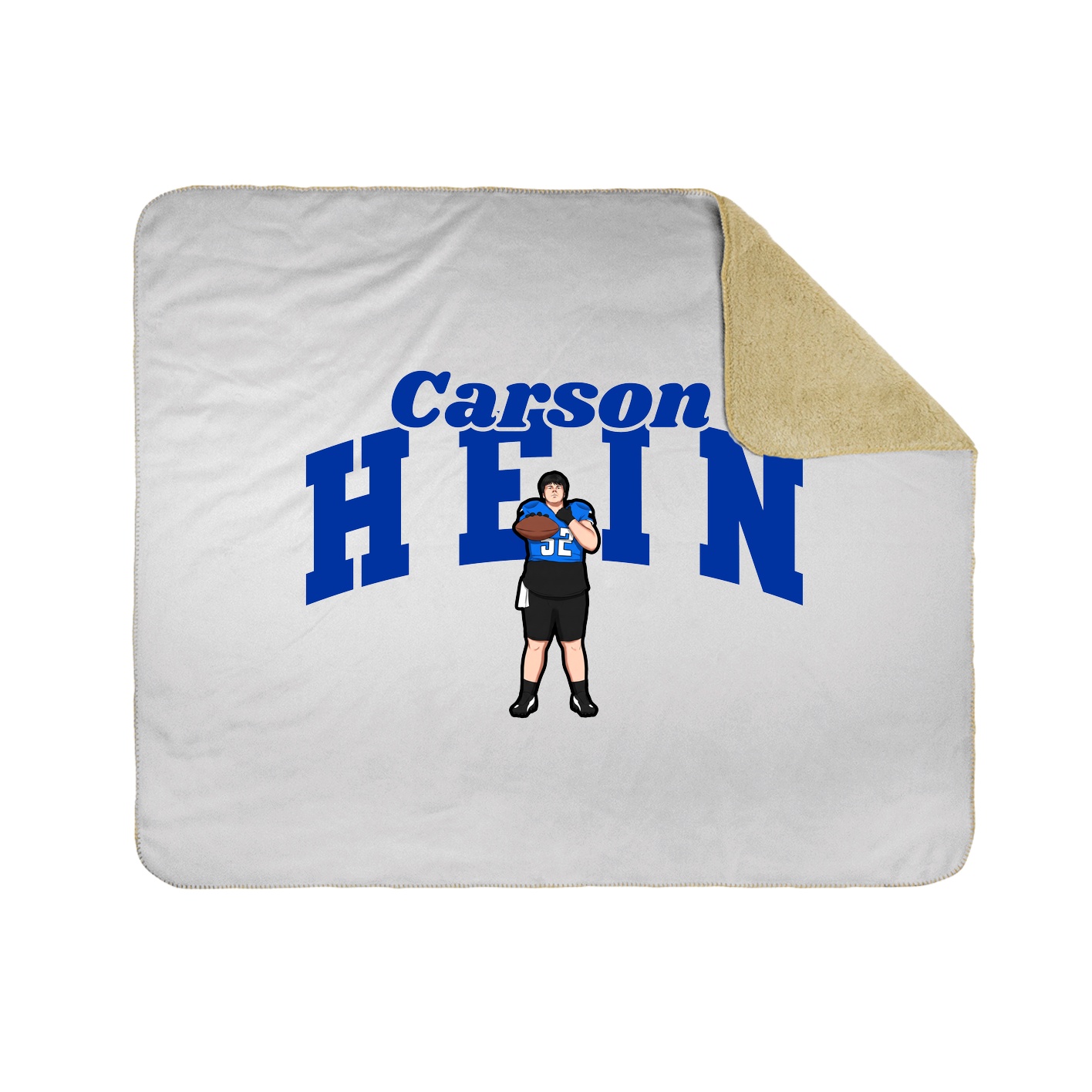 Throw Blanket — Signature Arch in White