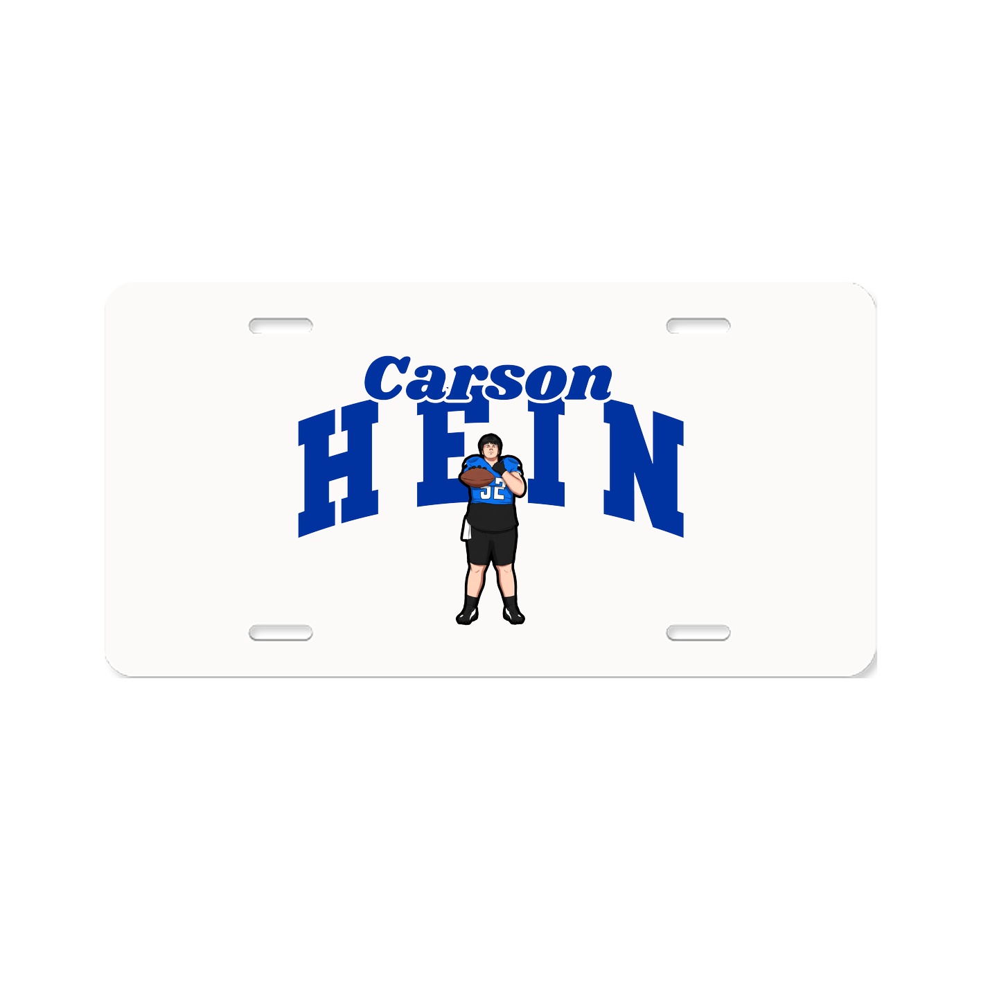 License Plate — Signature Arch in Classic