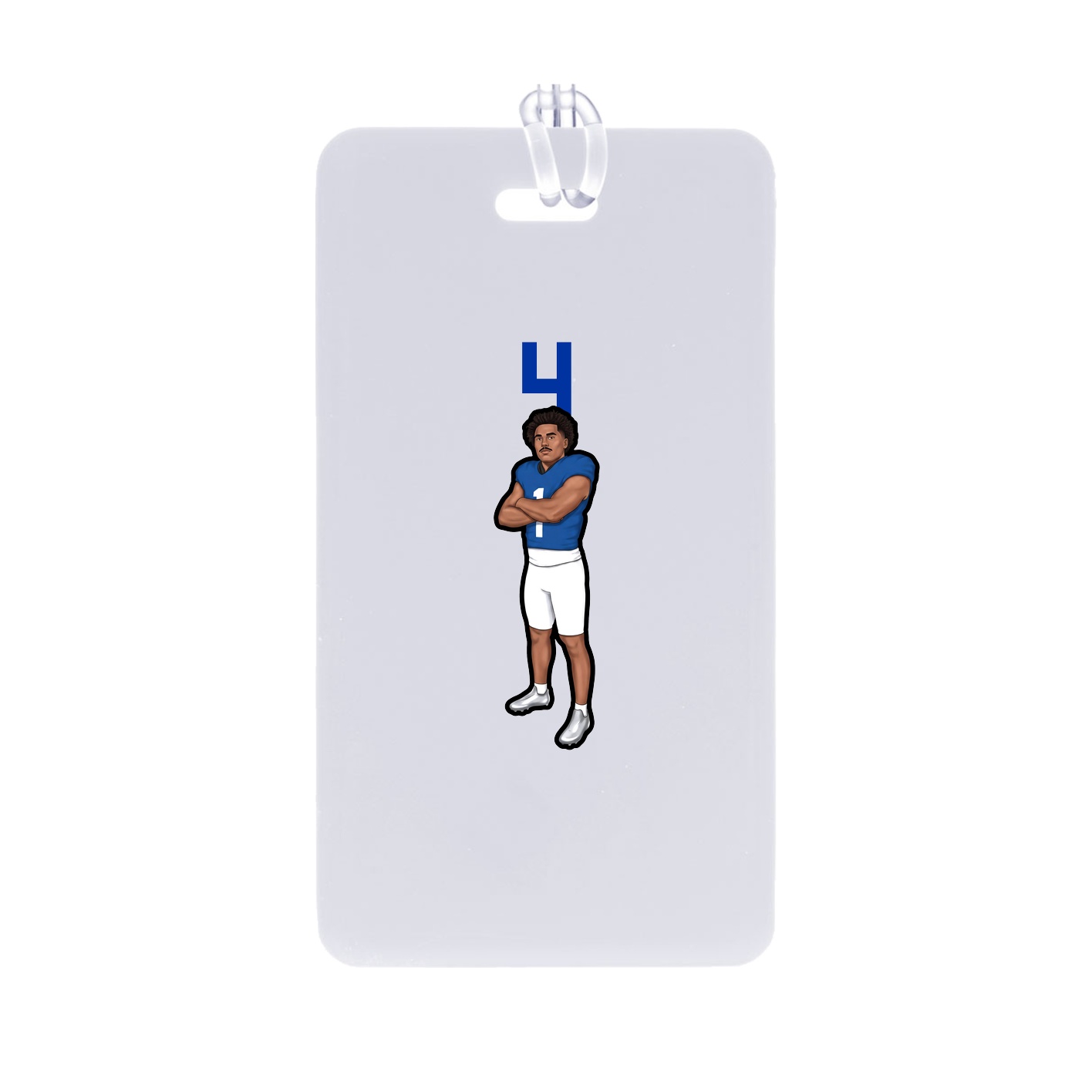 Bag Tag — Number Top in Classic