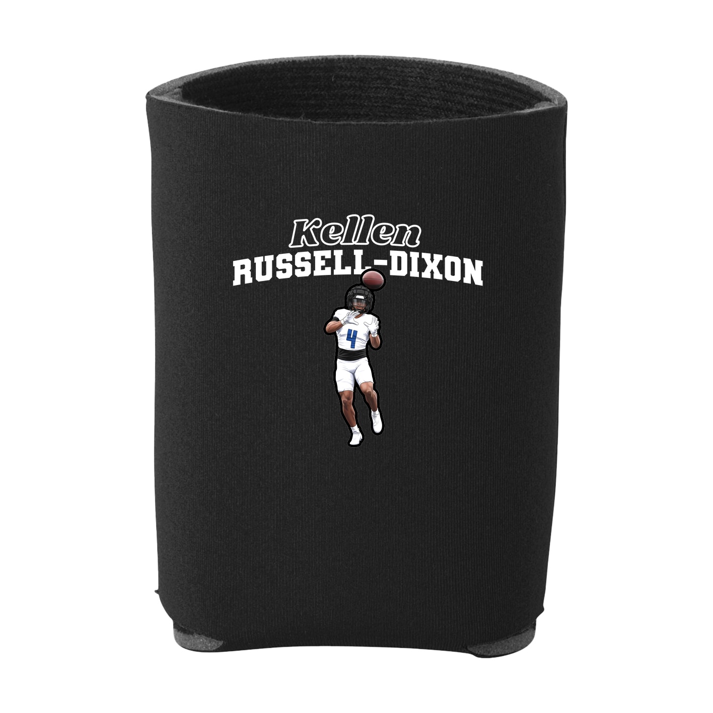 Can Holder — Name Arch in Black