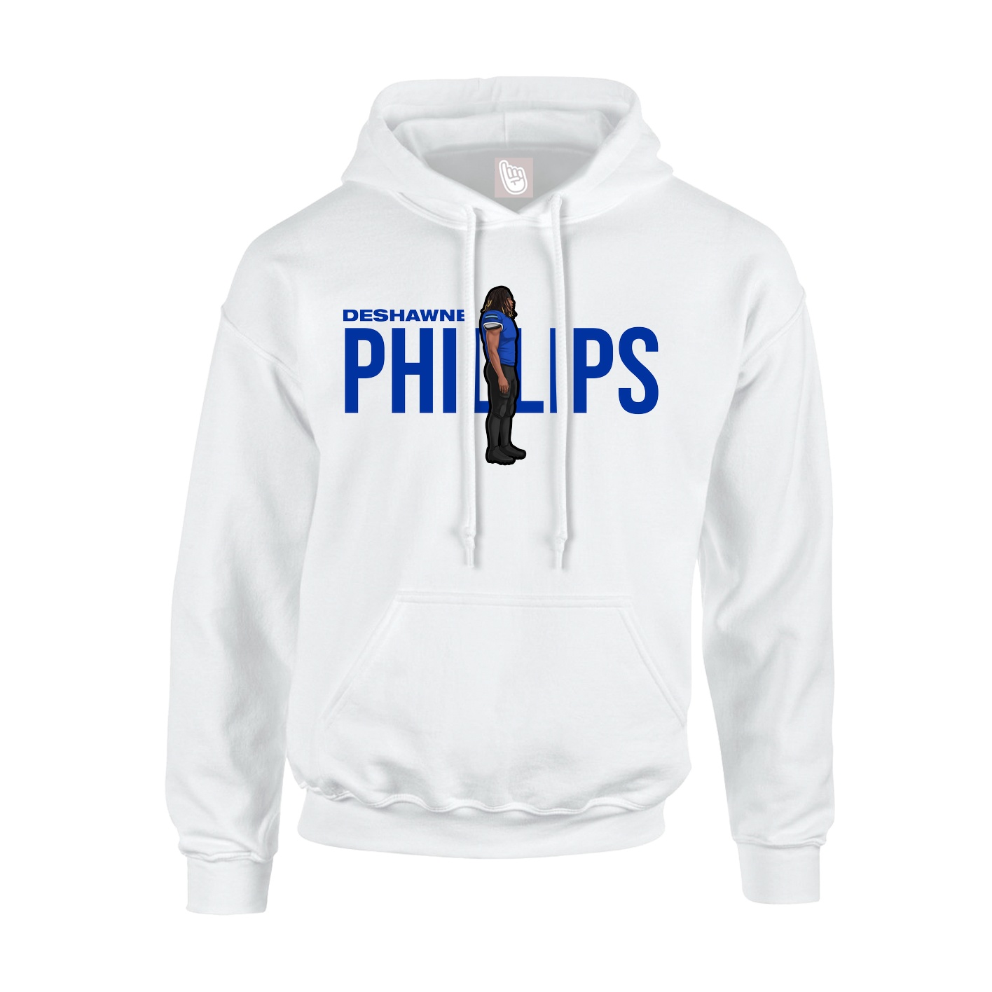 Hoodie — Player Name in White
