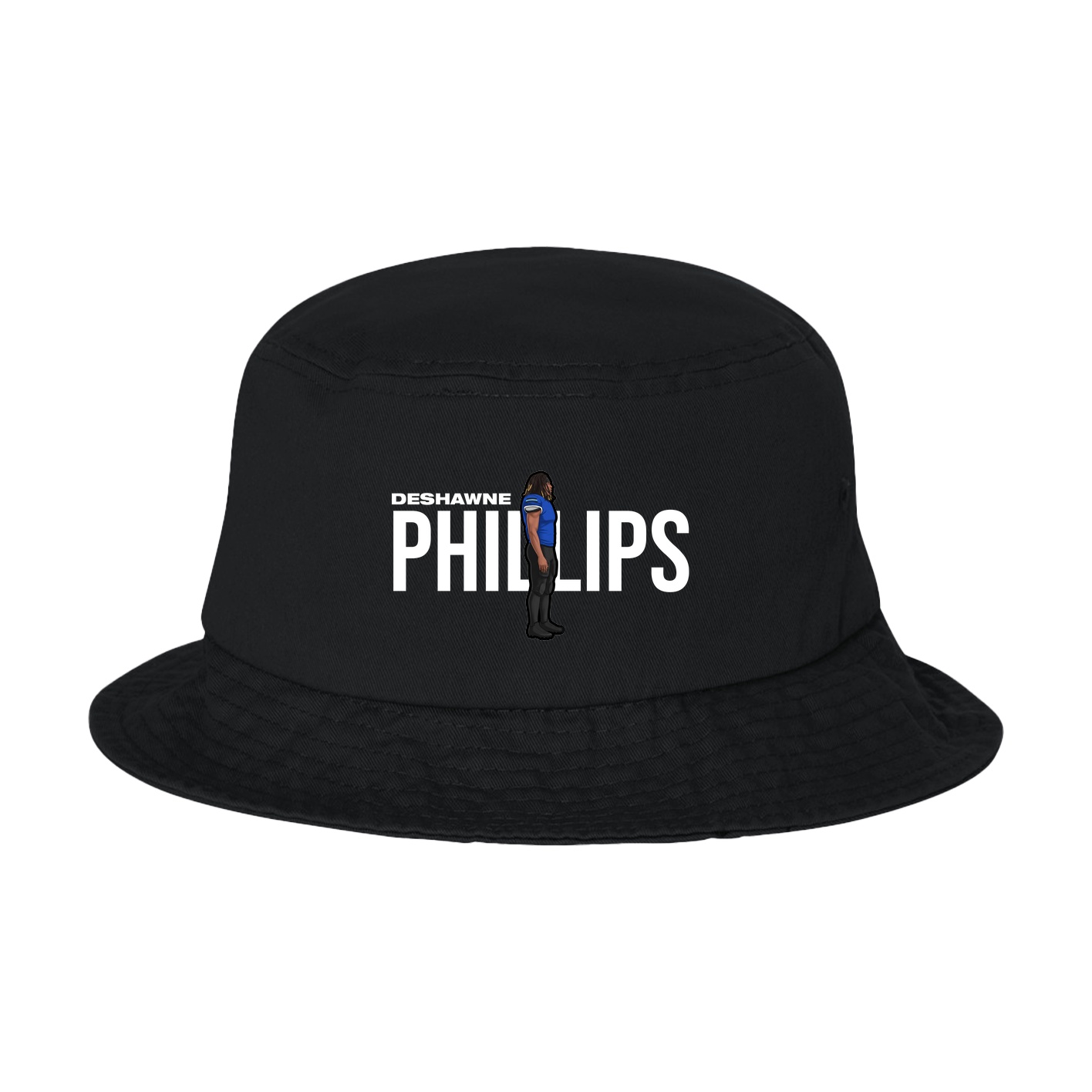 Bucket Cap — Player Name in Black
