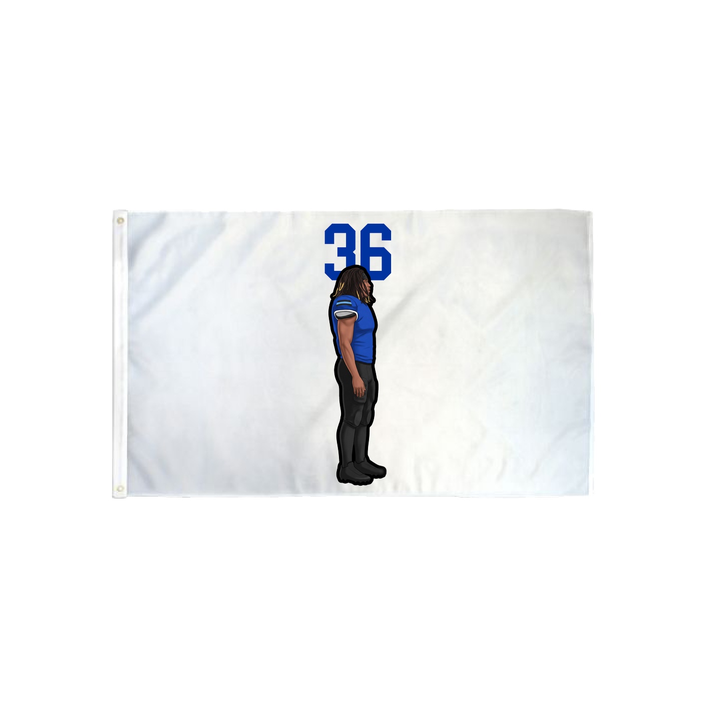 3x5 Flag — Number Top in Classic