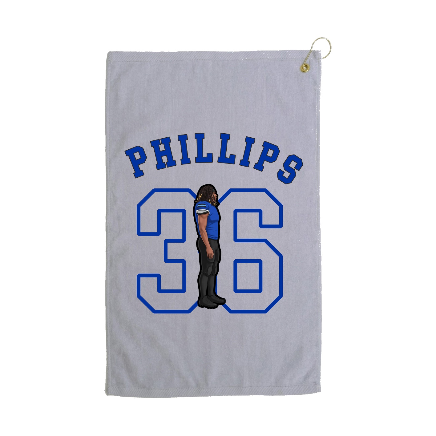 Golf Towel — Shirsey Arch in Grey