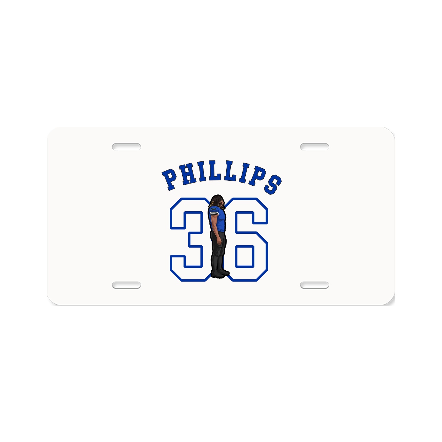 License Plate — Shirsey Arch in Classic