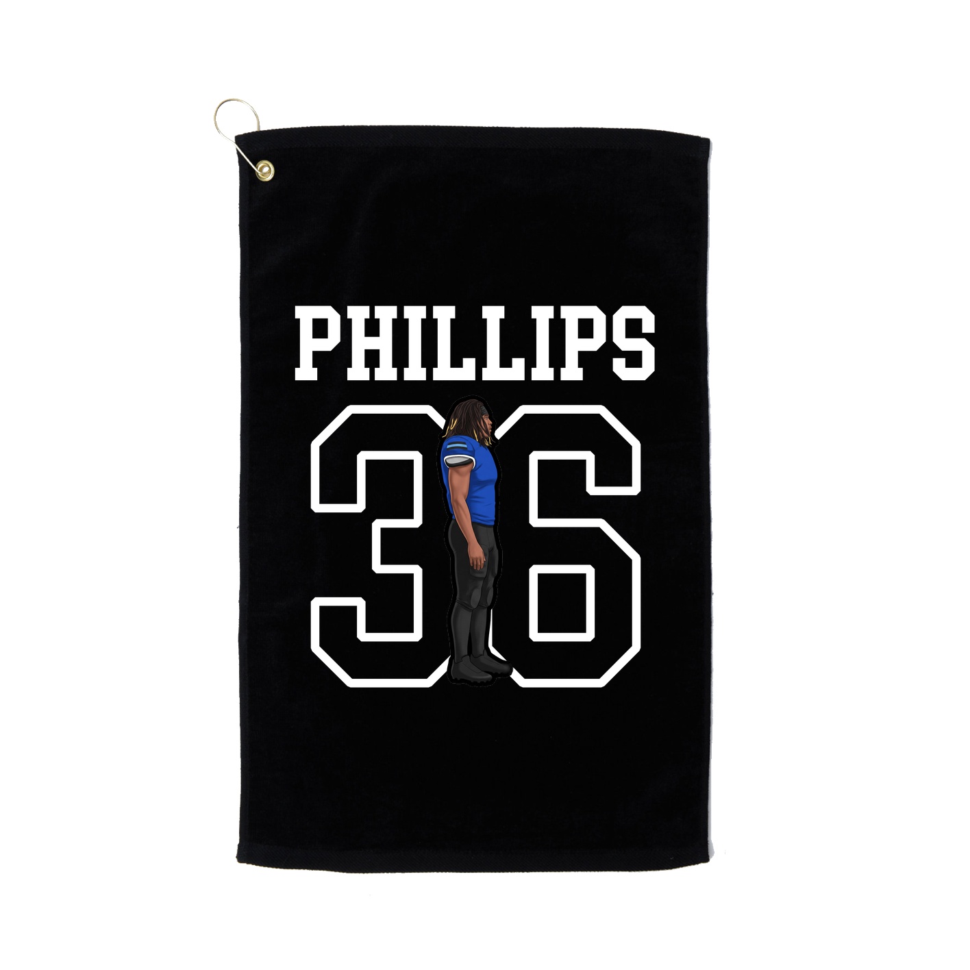 Golf Towel — Shirsey in Black