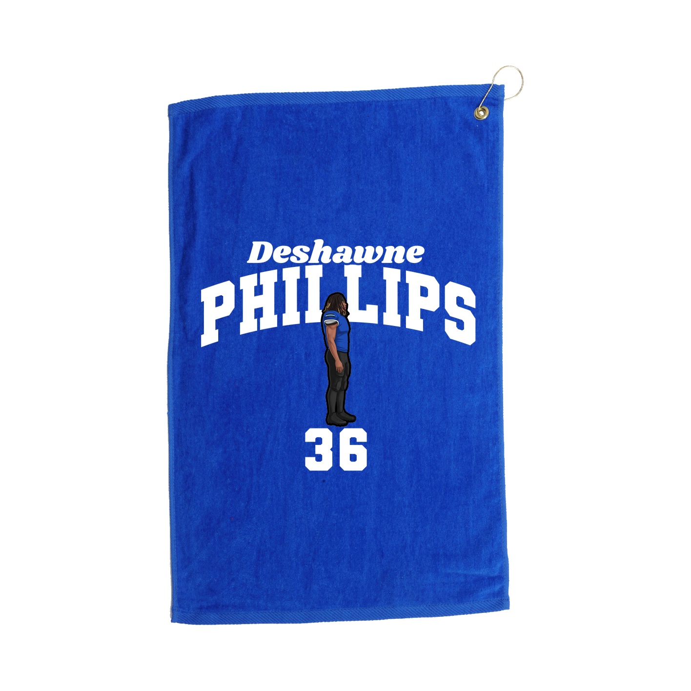 Golf Towel — Signature Arch in Royal