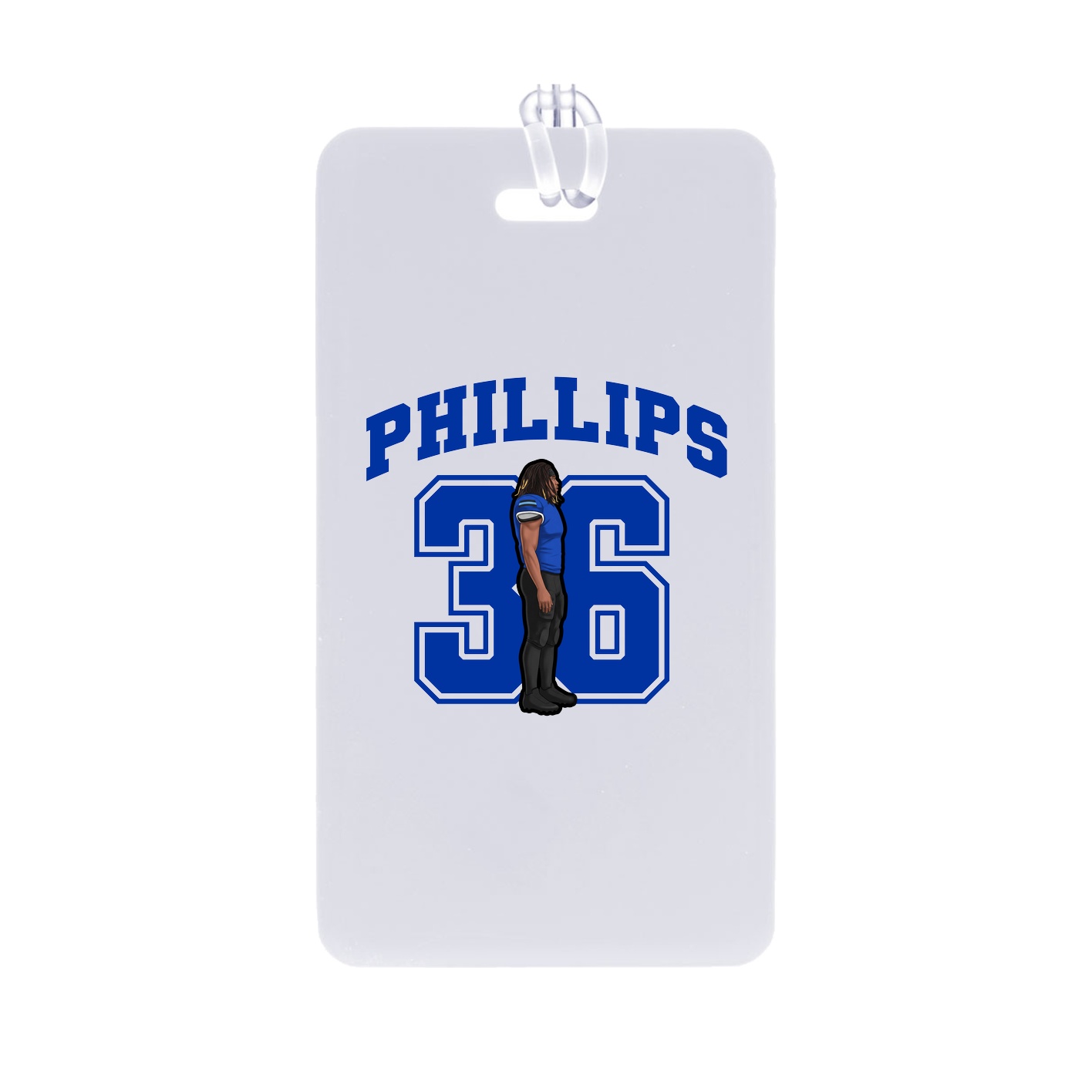 Bag Tag — Number in Classic