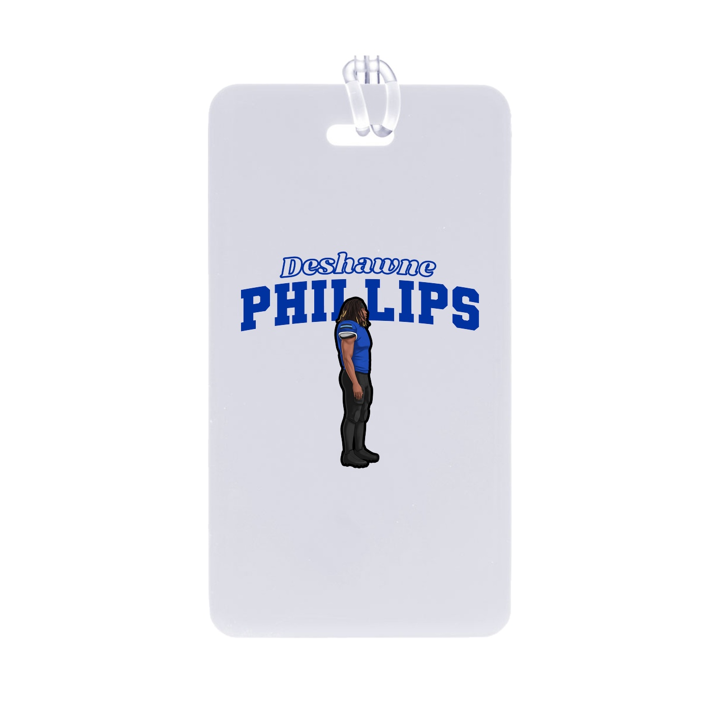 Bag Tag — Name Arch in Classic