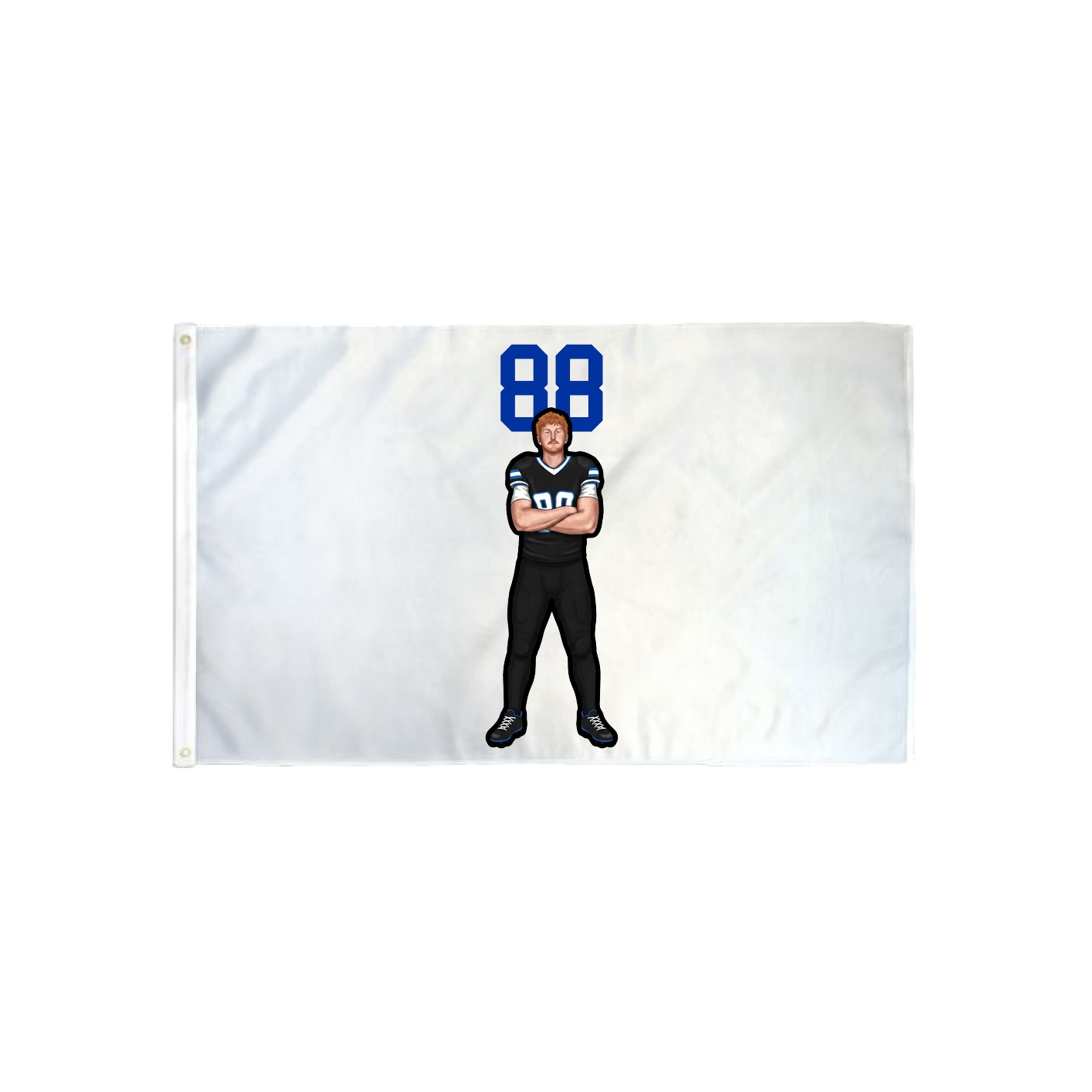 3x5 Flag — Number Top in Classic