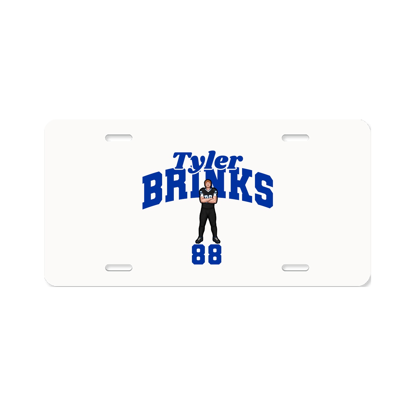 License Plate — Signature Arch in Classic