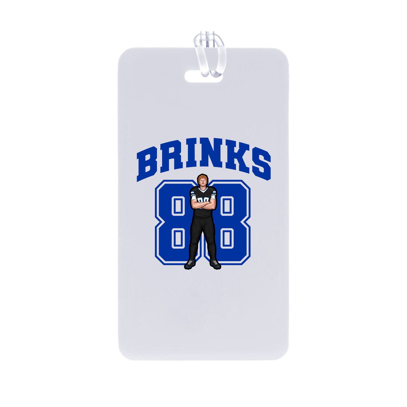 Bag Tag — Number in Classic
