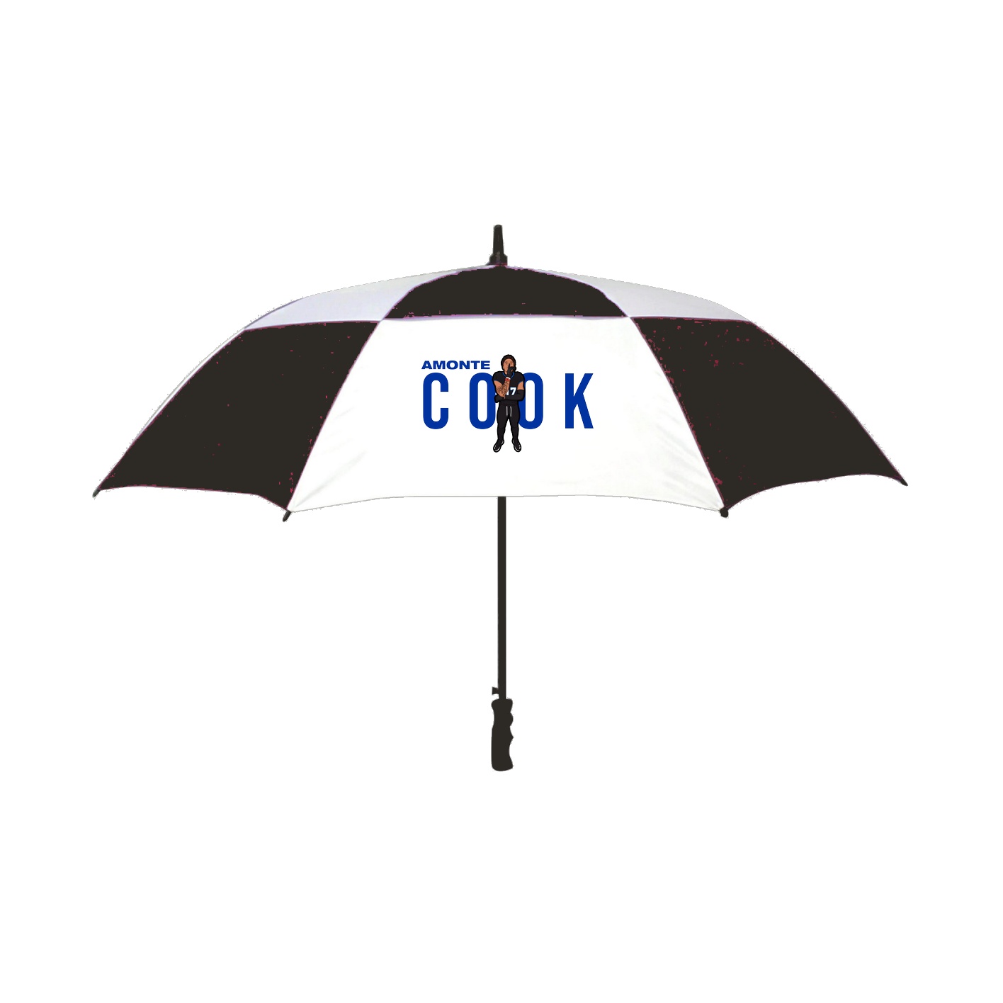 Golf Umbrella — Player Name in Black
