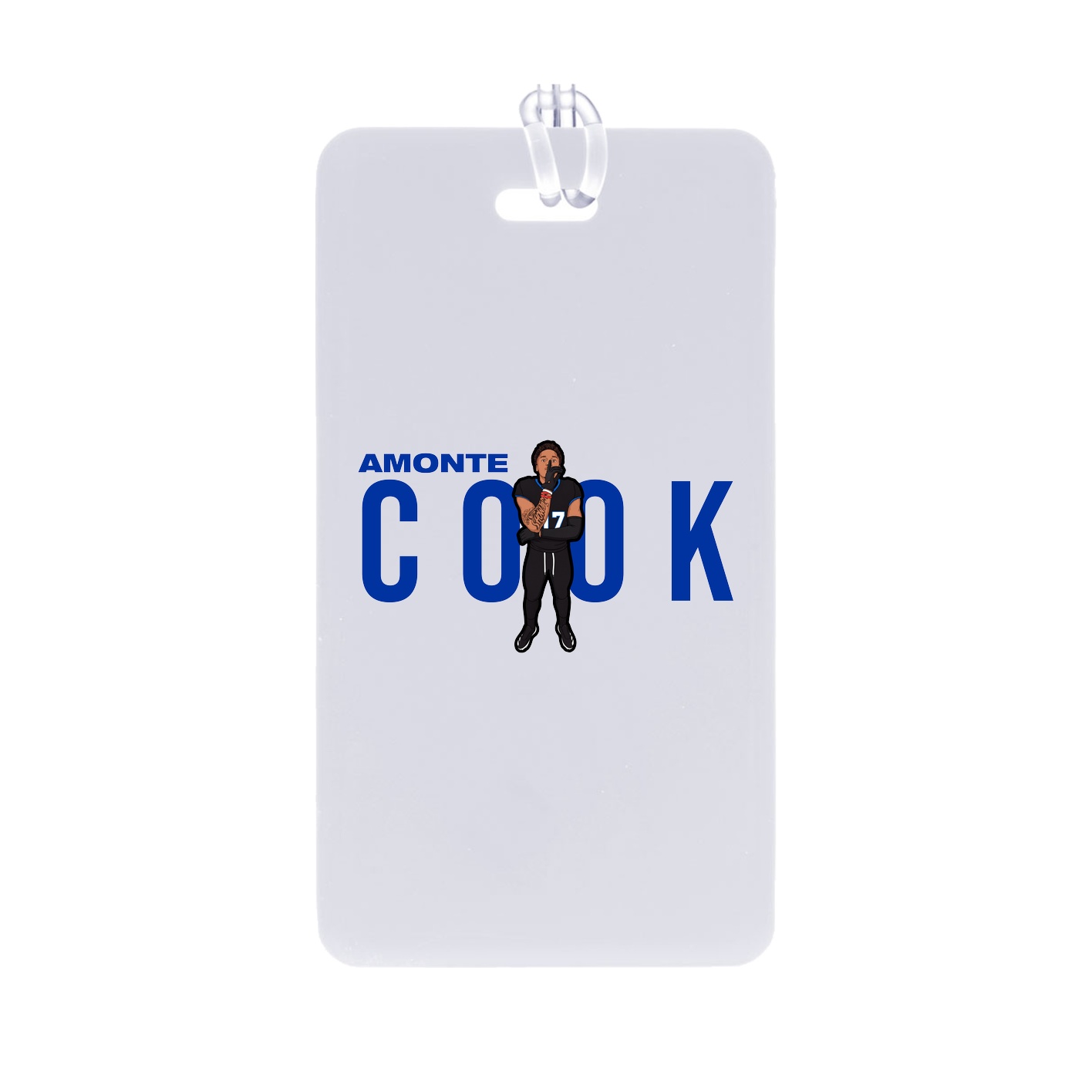Bag Tag — Player Name in Classic