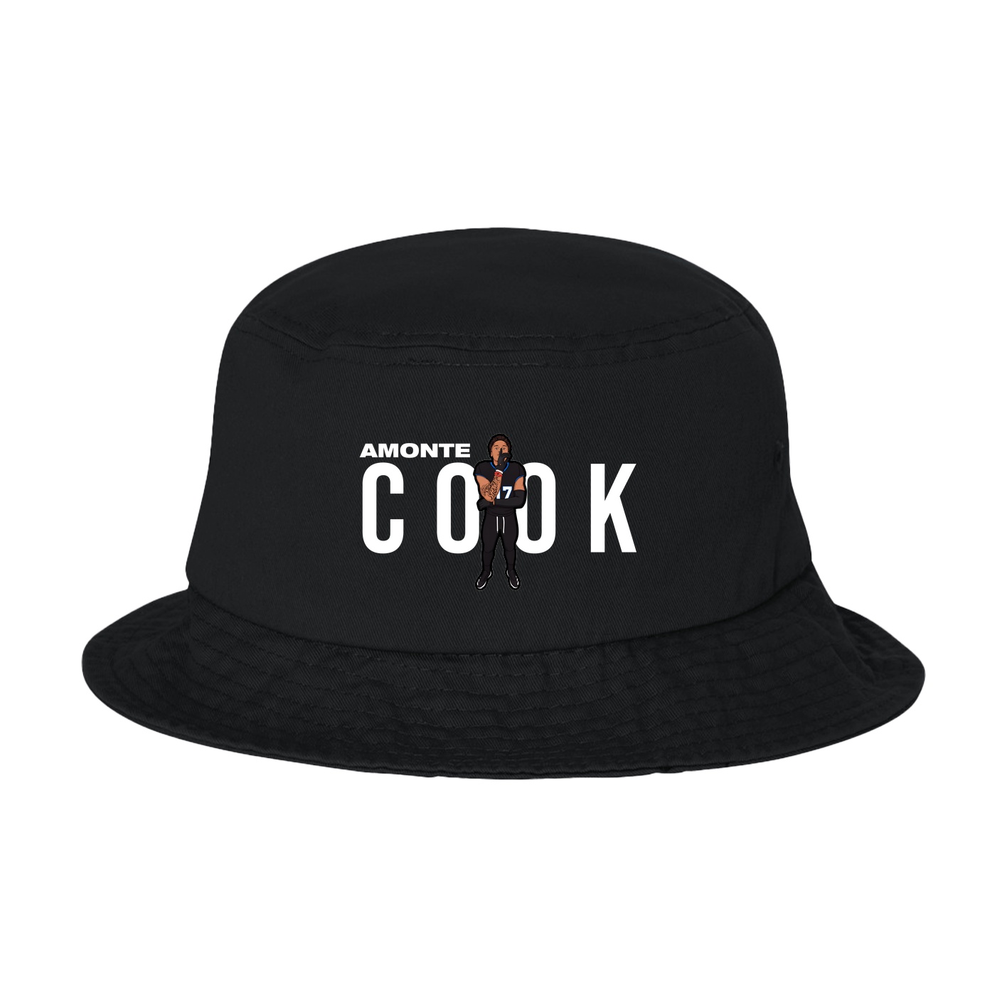 Bucket Cap — Player Name in Black