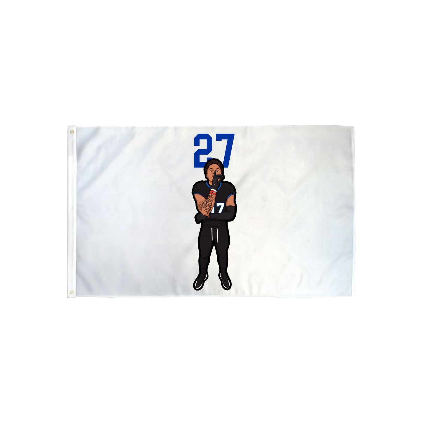 3x5 Flag — Number Top in Classic