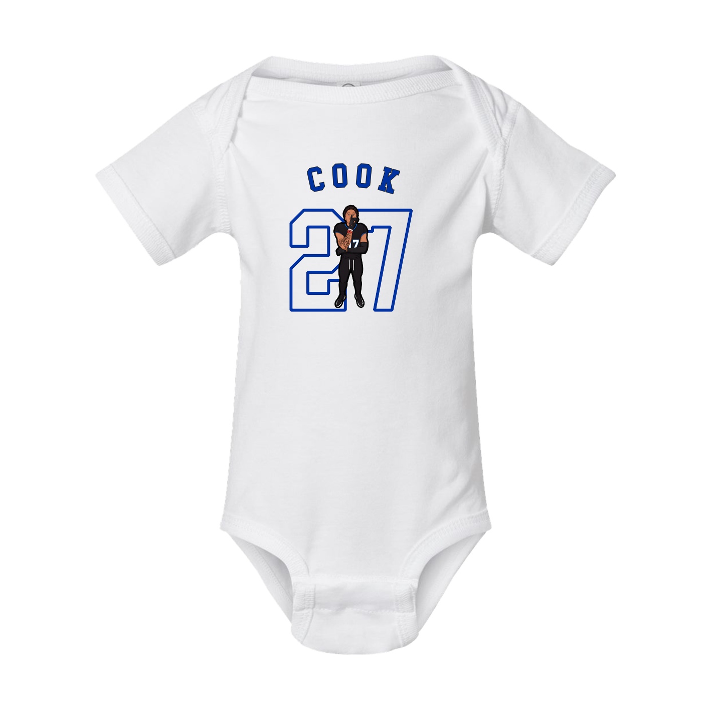 Baby Onesie — Shirsey Arch in White