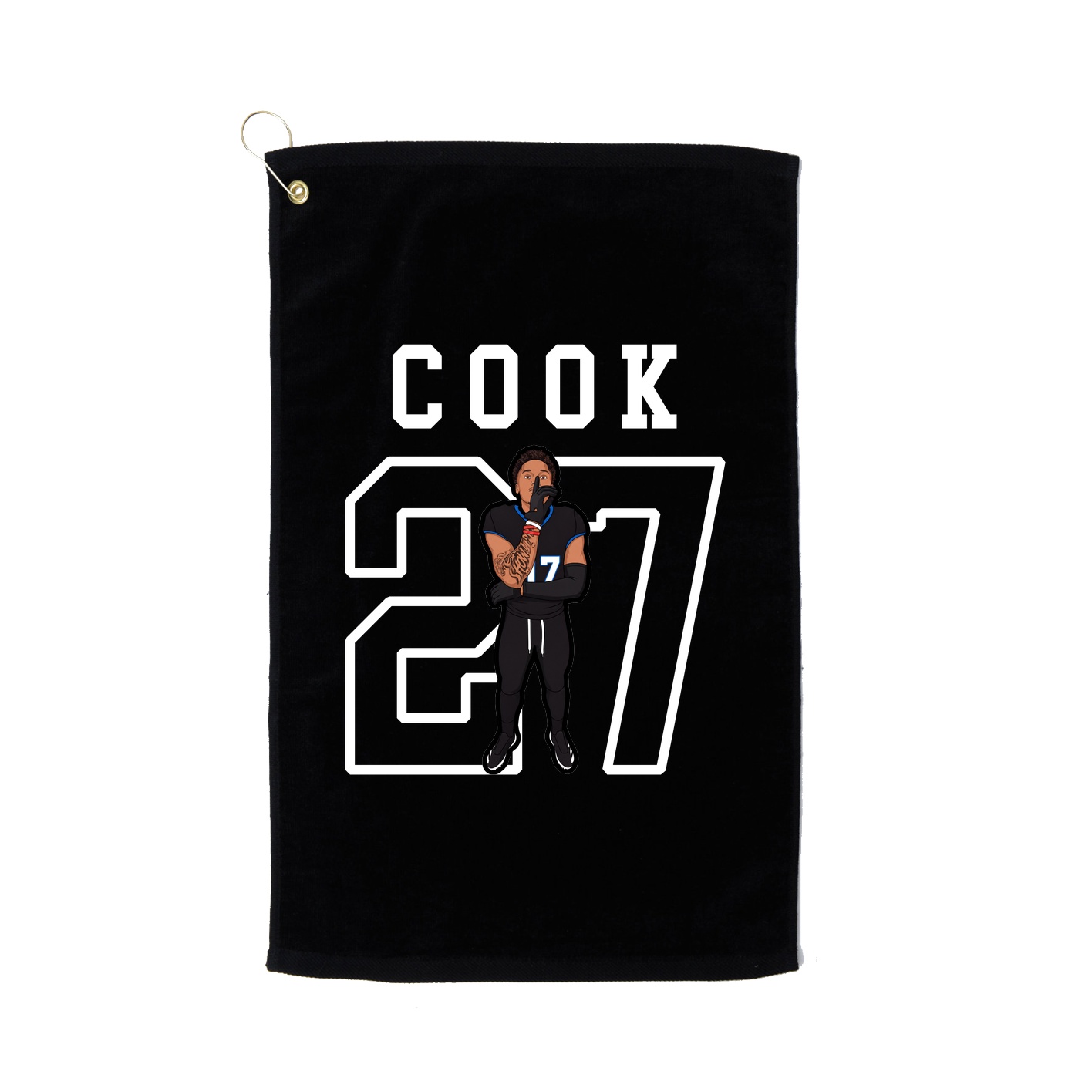 Golf Towel — Shirsey in Black