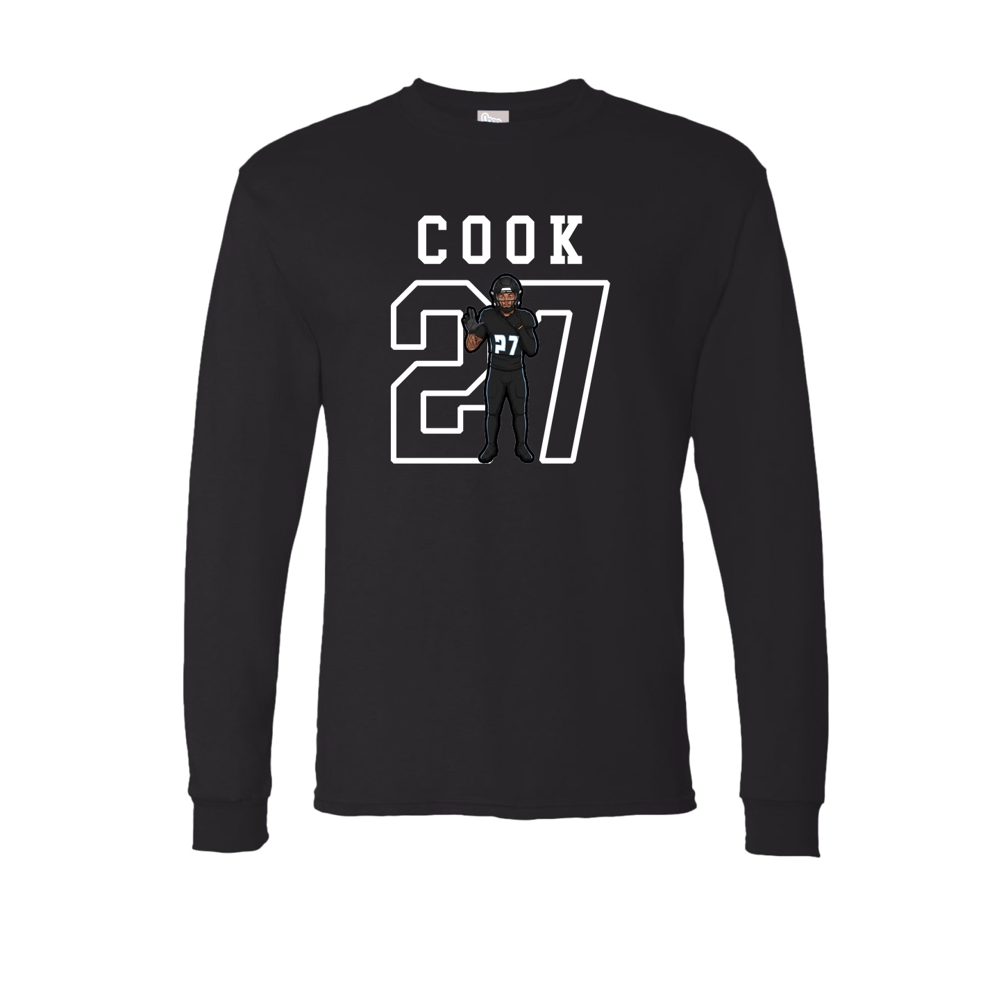 Long Sleeve Tee — Shirsey in Black