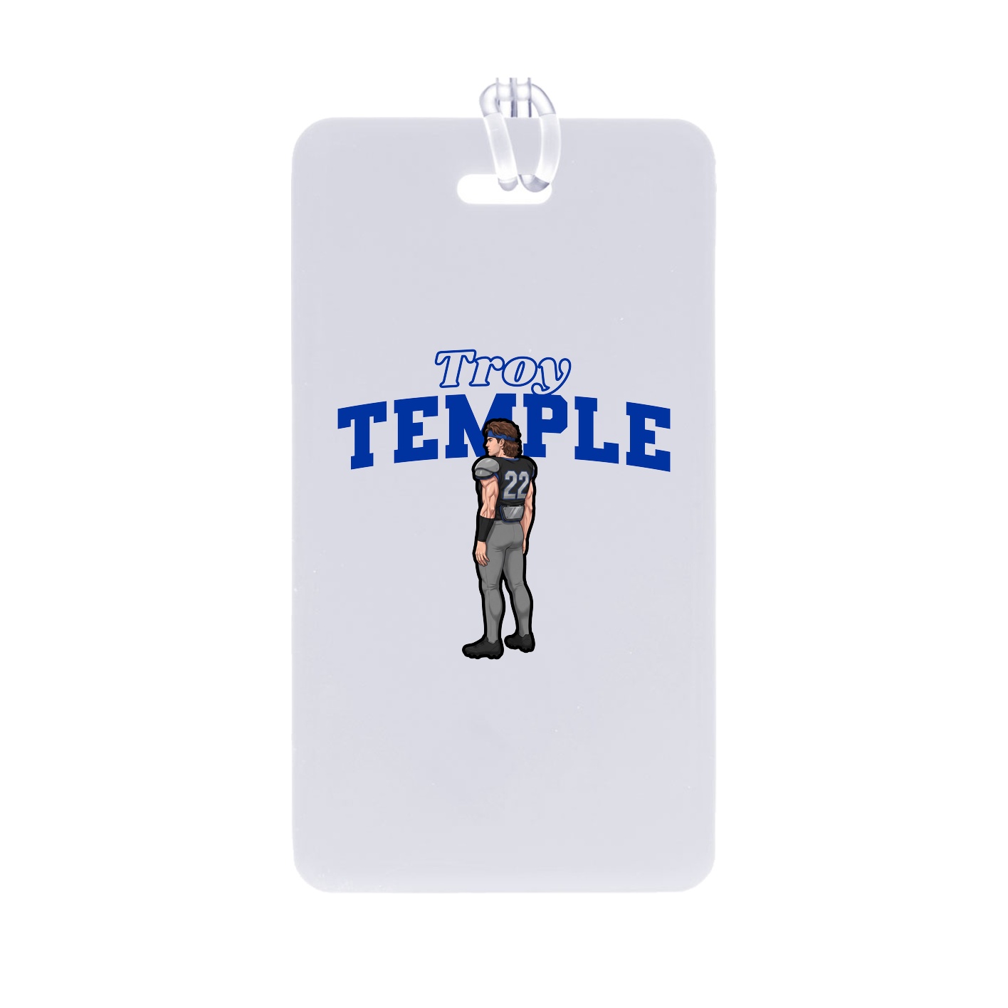 Bag Tag — Name Arch in Classic