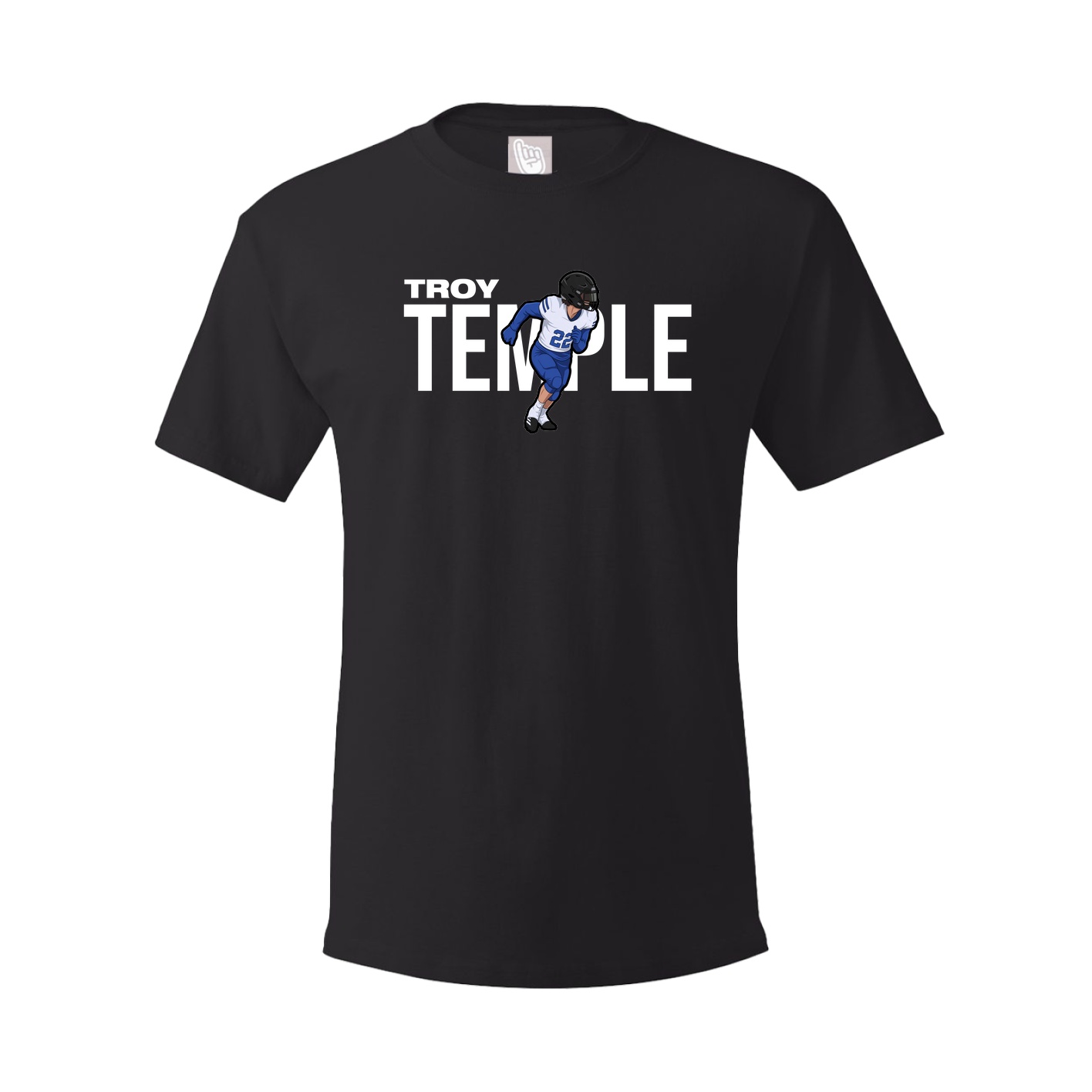 Tee — Player Name in Black