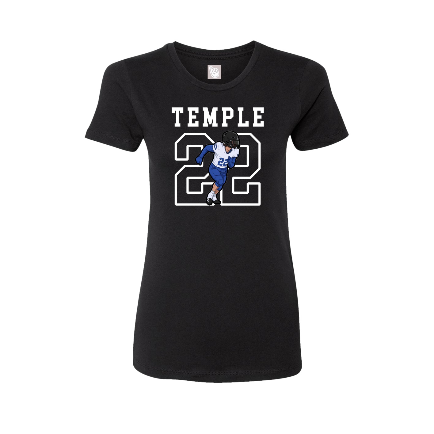 Fitted Women's Tee — Shirsey in Black