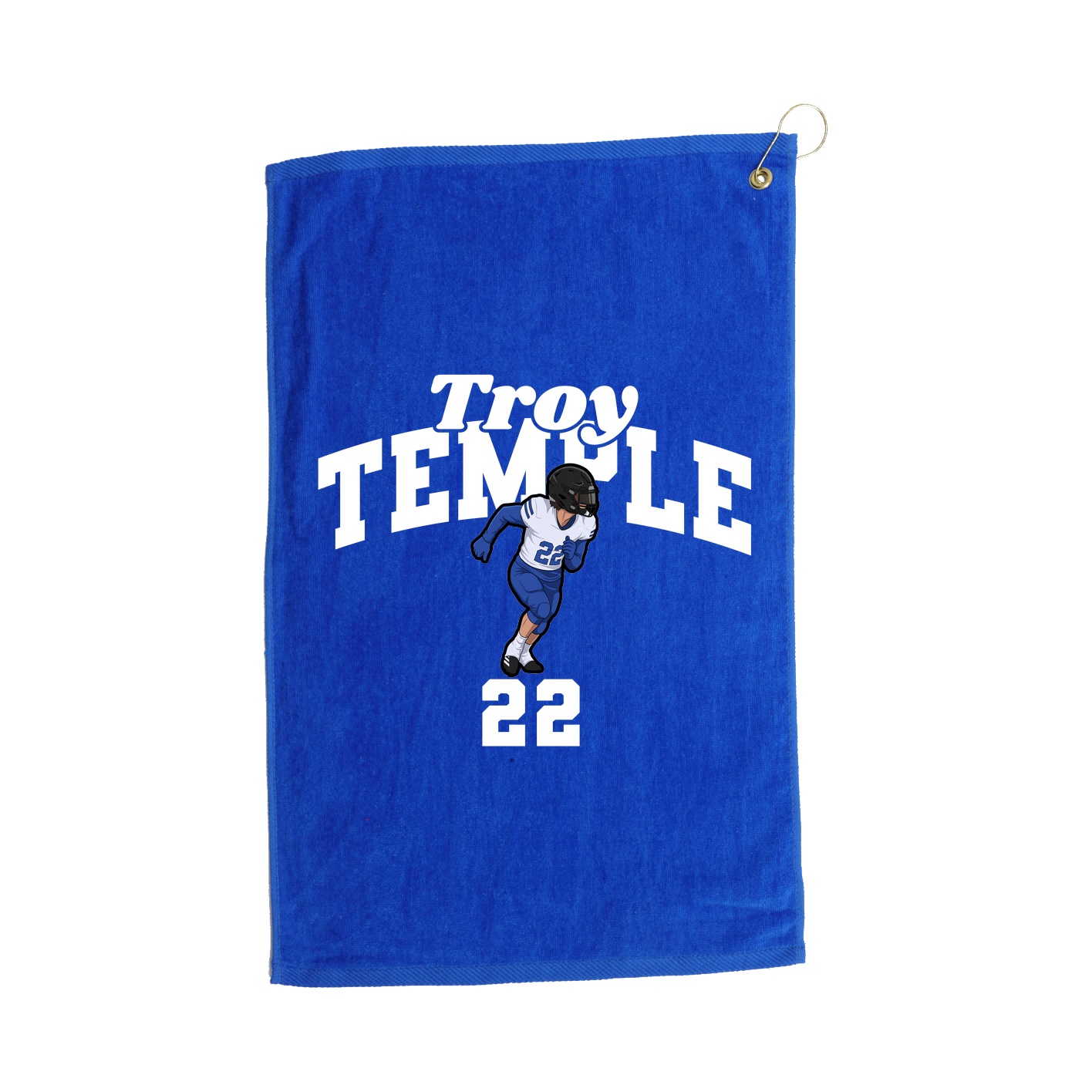 Golf Towel — Signature Arch in Royal