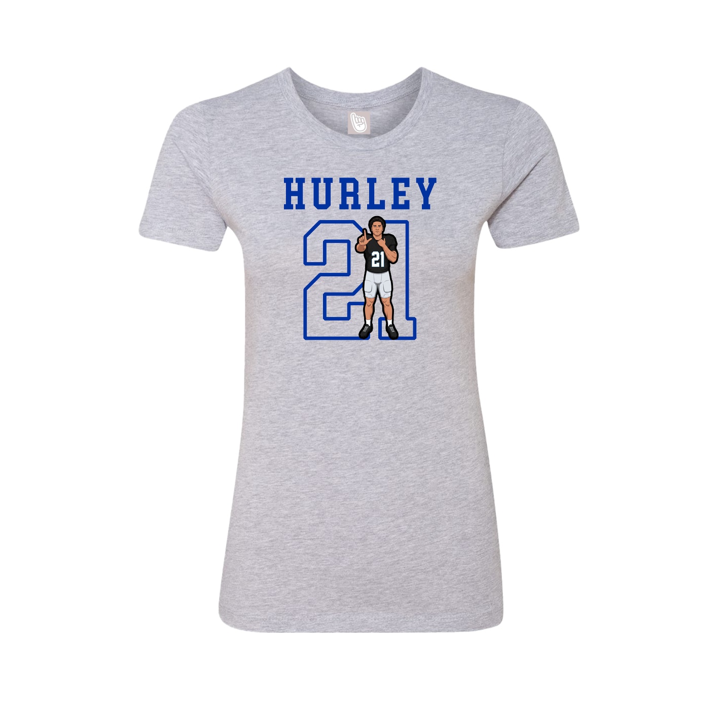Fitted Women's Tee — Shirsey in Grey
