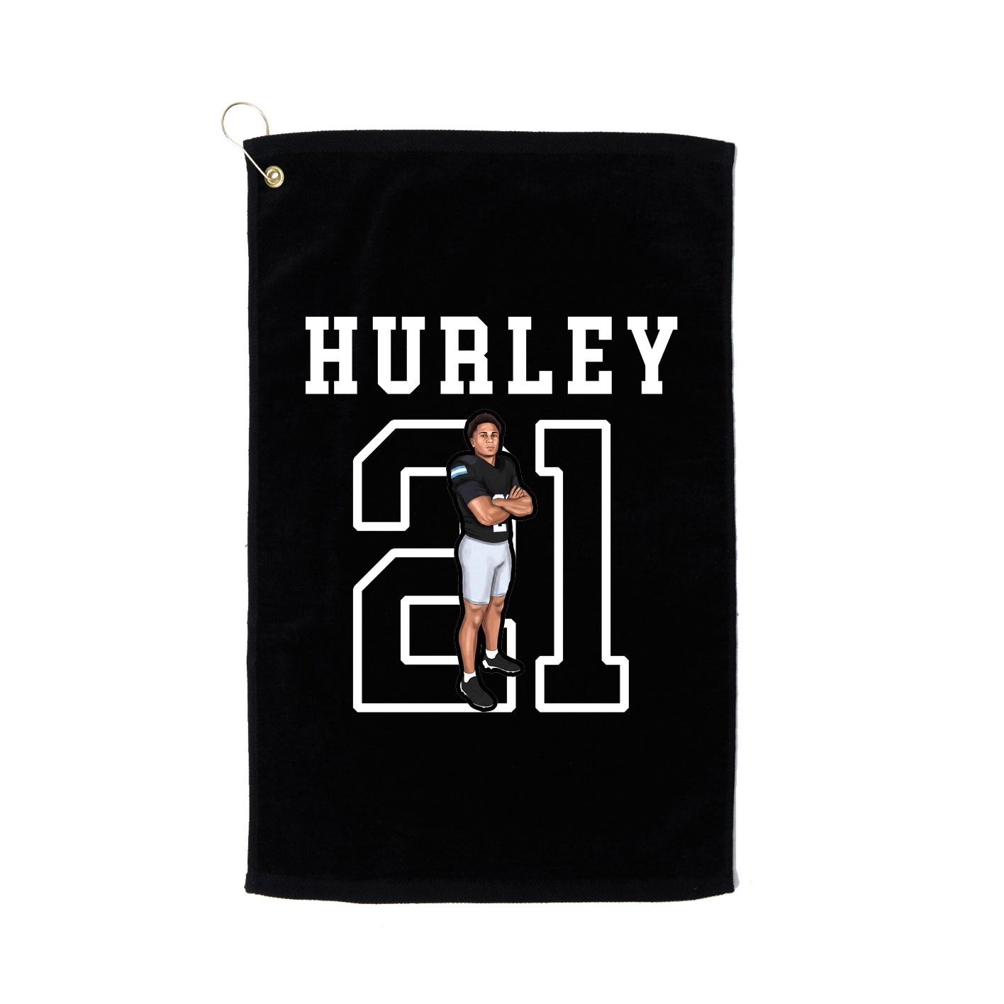Golf Towel — Shirsey in Black