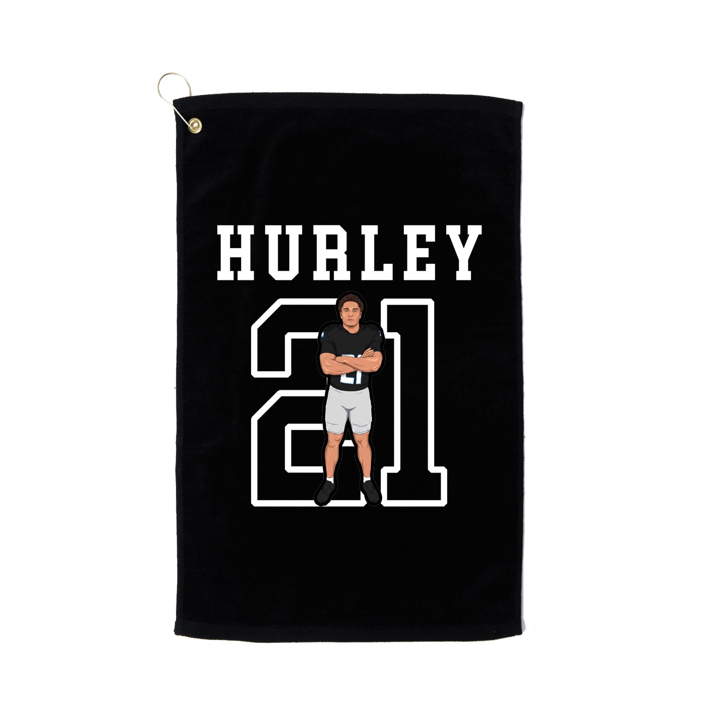 Golf Towel — Shirsey in Black