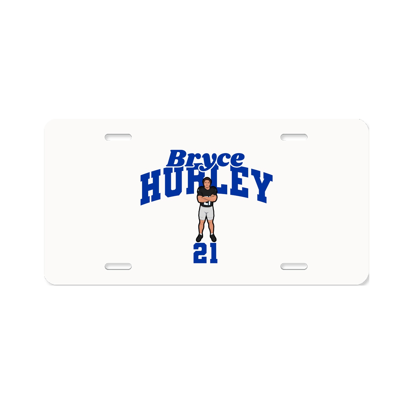 License Plate — Signature Arch in Classic