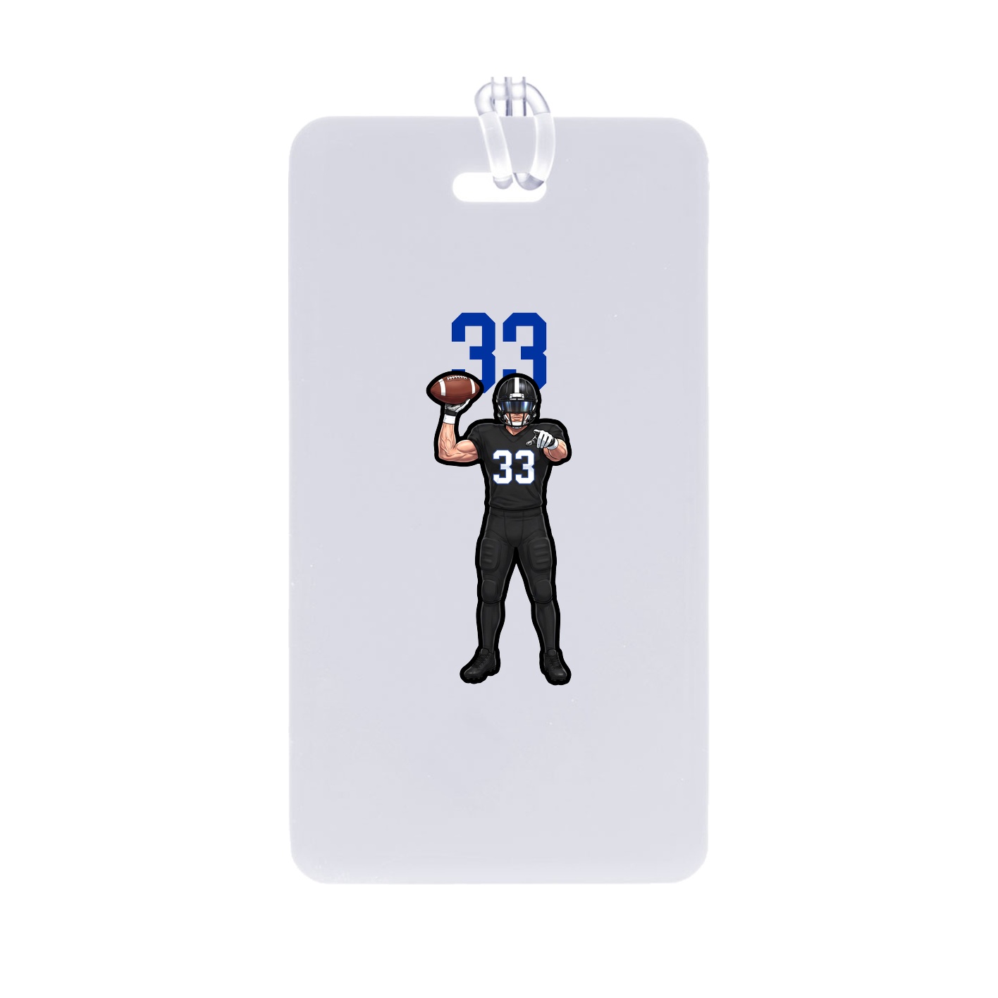 Bag Tag — Number Top in Classic