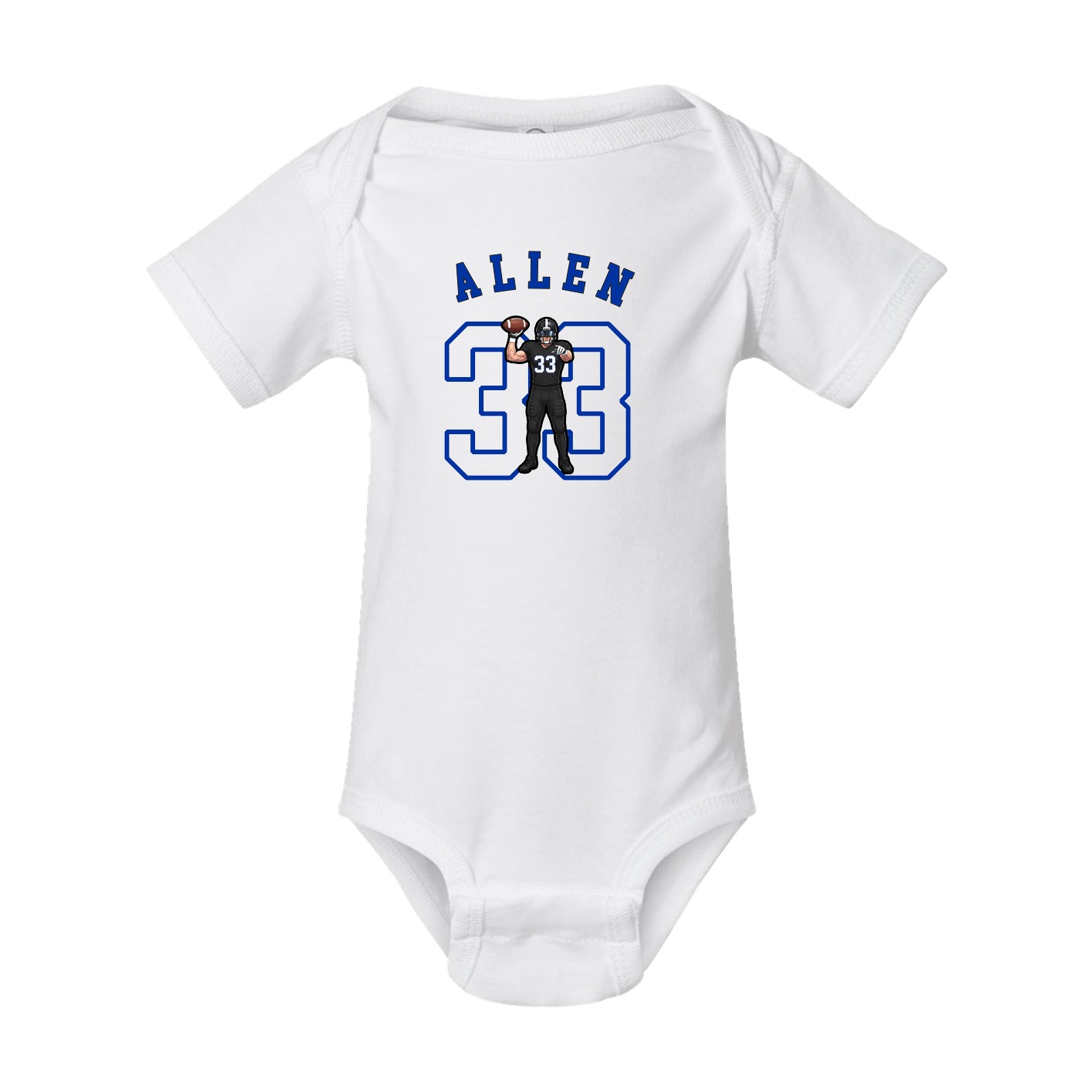 Baby Onesie — Shirsey Arch in White