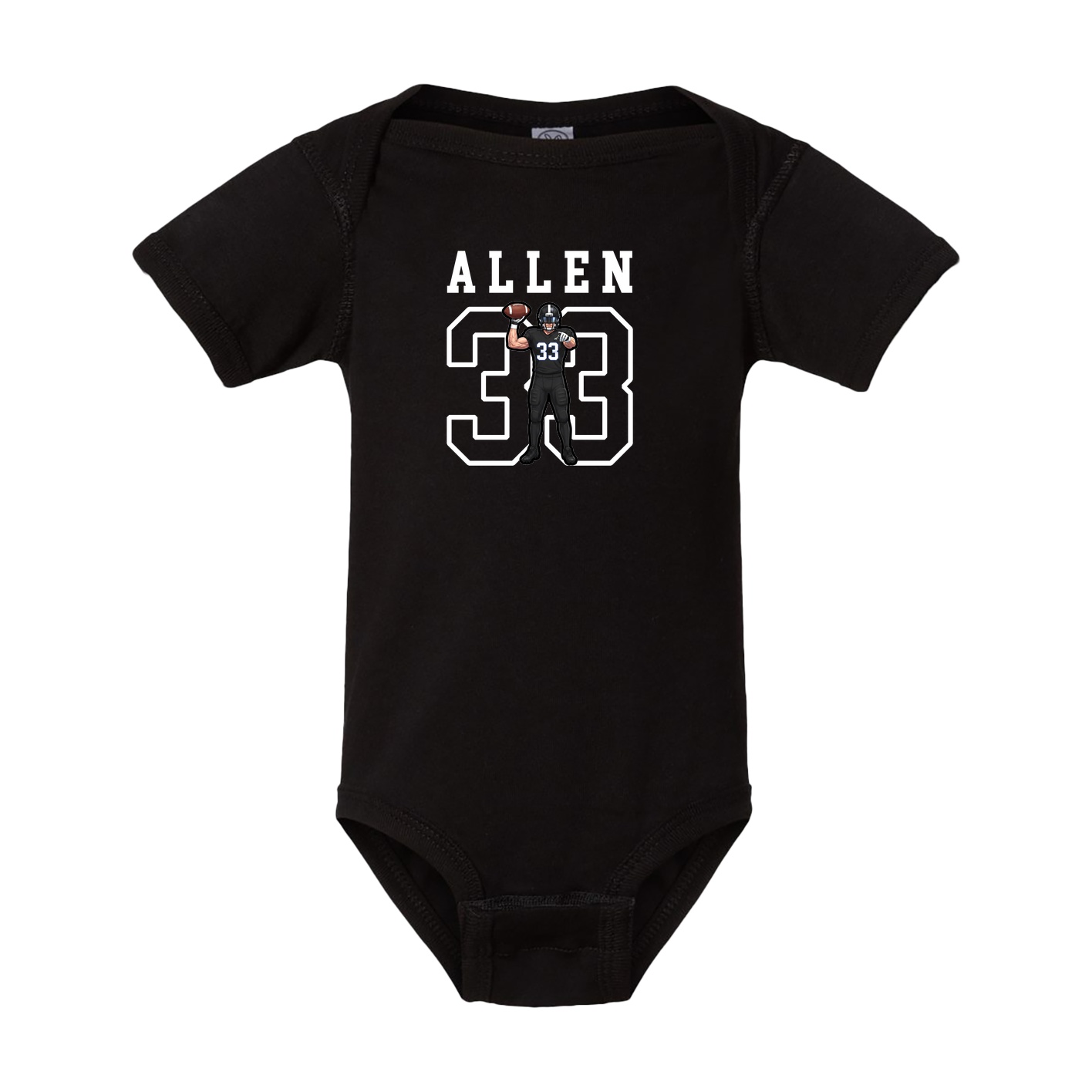 Baby Onesie — Shirsey in Black