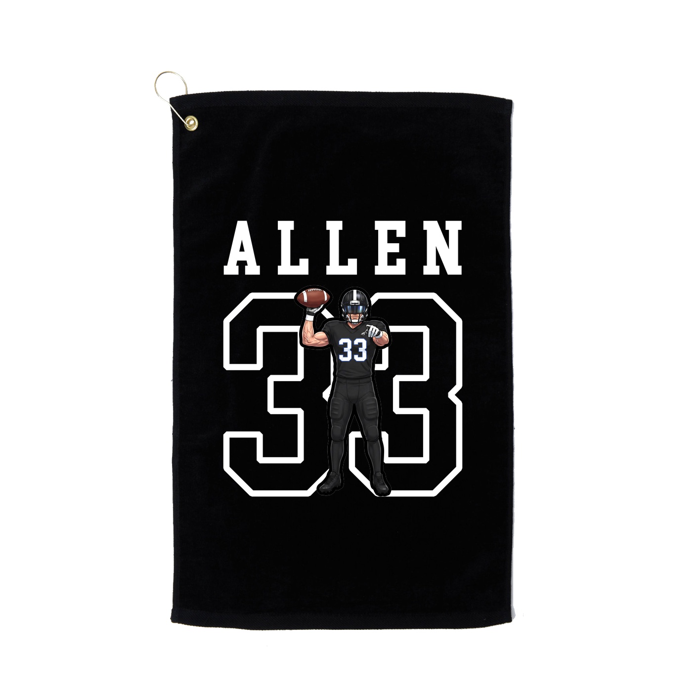 Golf Towel — Shirsey in Black