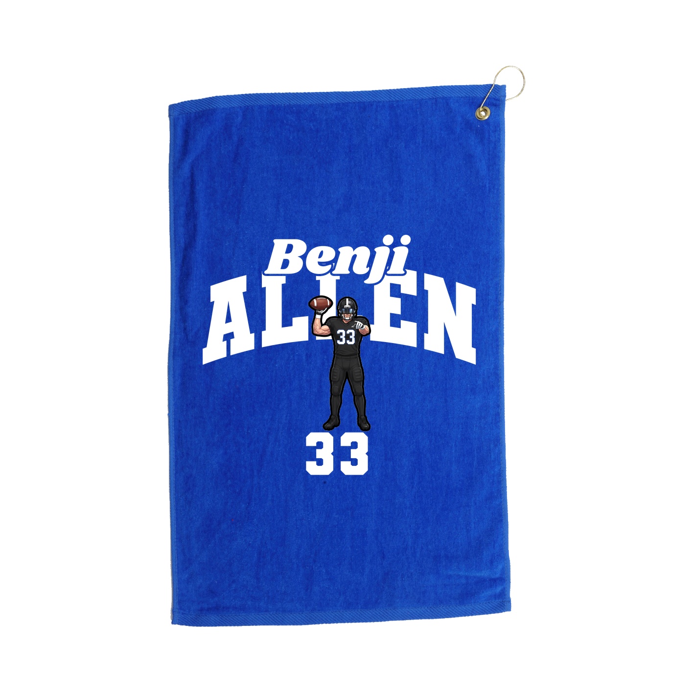 Golf Towel — Signature Arch in Royal