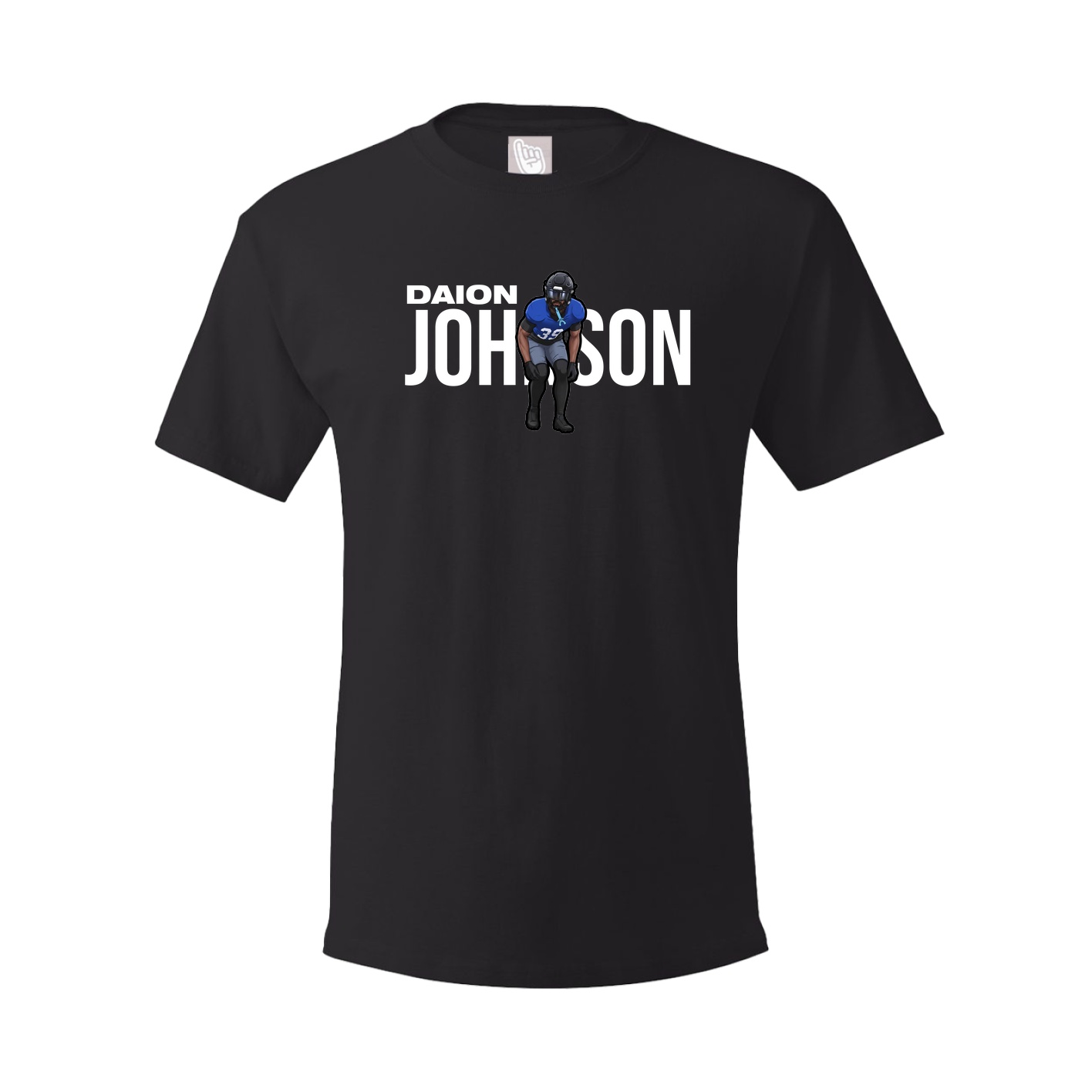 Youth Tee — Player Name in Black