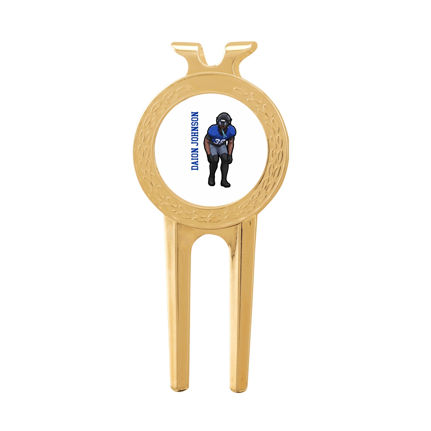 Divot Tool with Ball Marker — Name Vertical in Classic