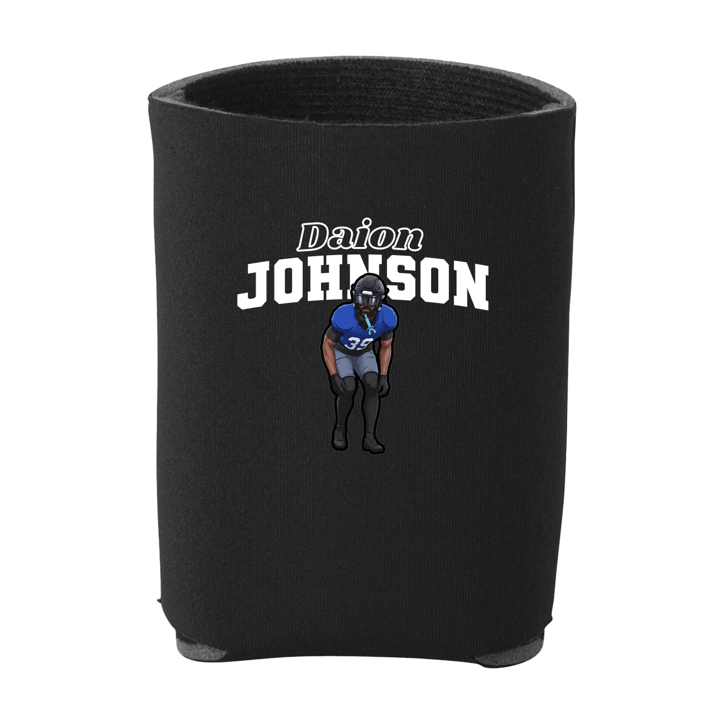 Can Holder — Name Arch in Black