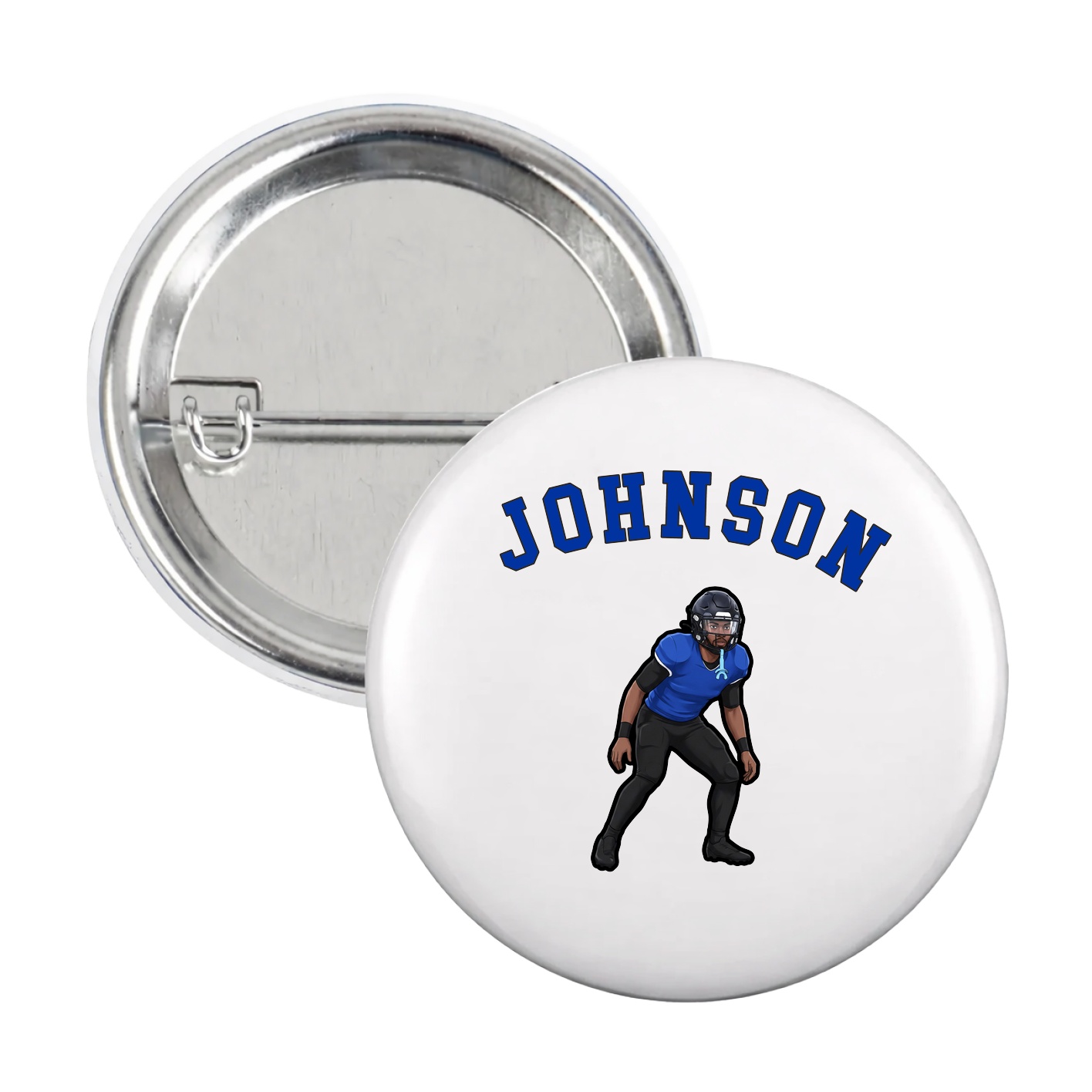 Game Day Button — Shirsey Arch in White