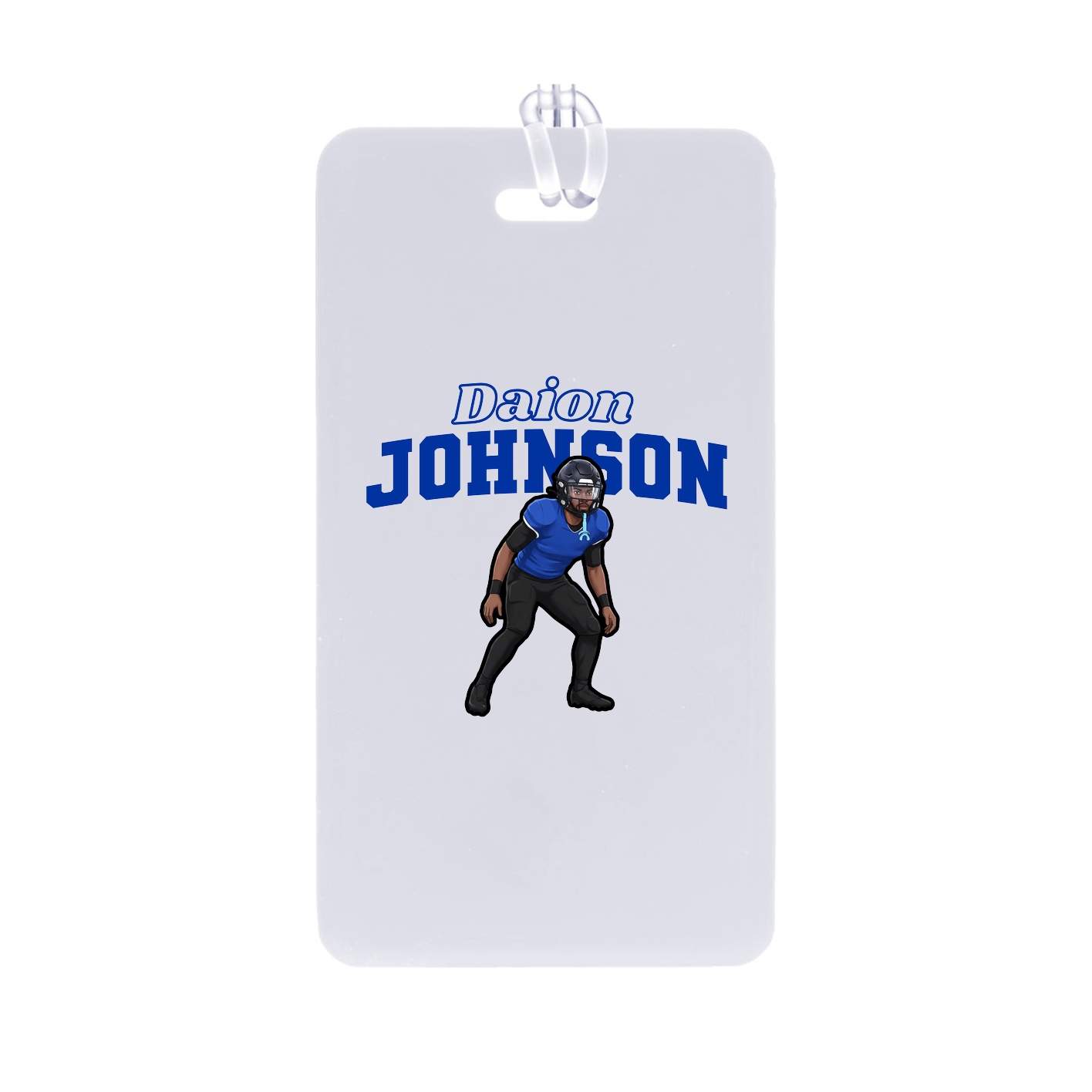 Bag Tag — Name Arch in Classic