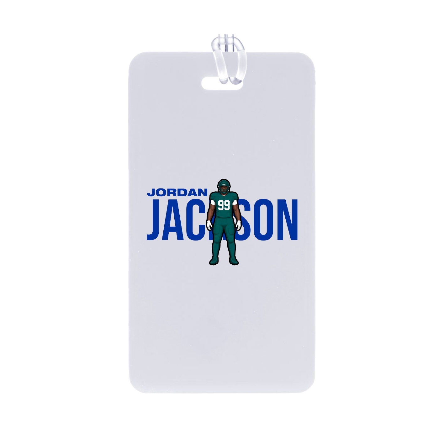 Bag Tag — Player Name in Classic