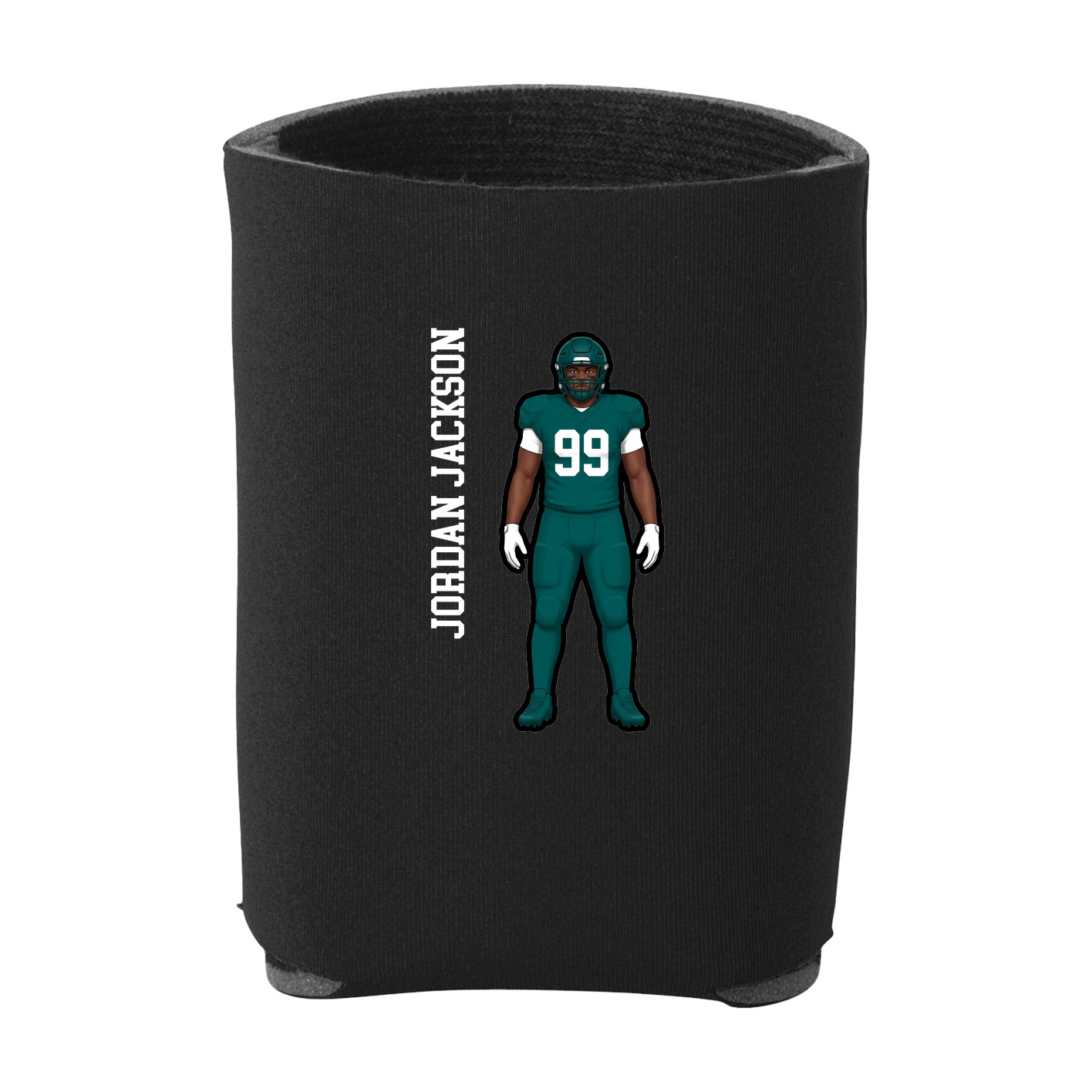 Can Holder — Name Vertical in Black