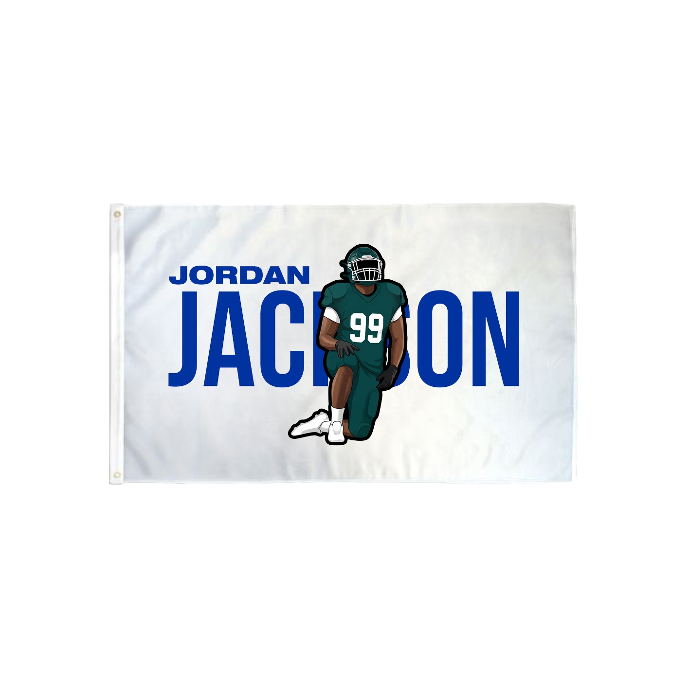 3x5 Flag — Player Name in Classic