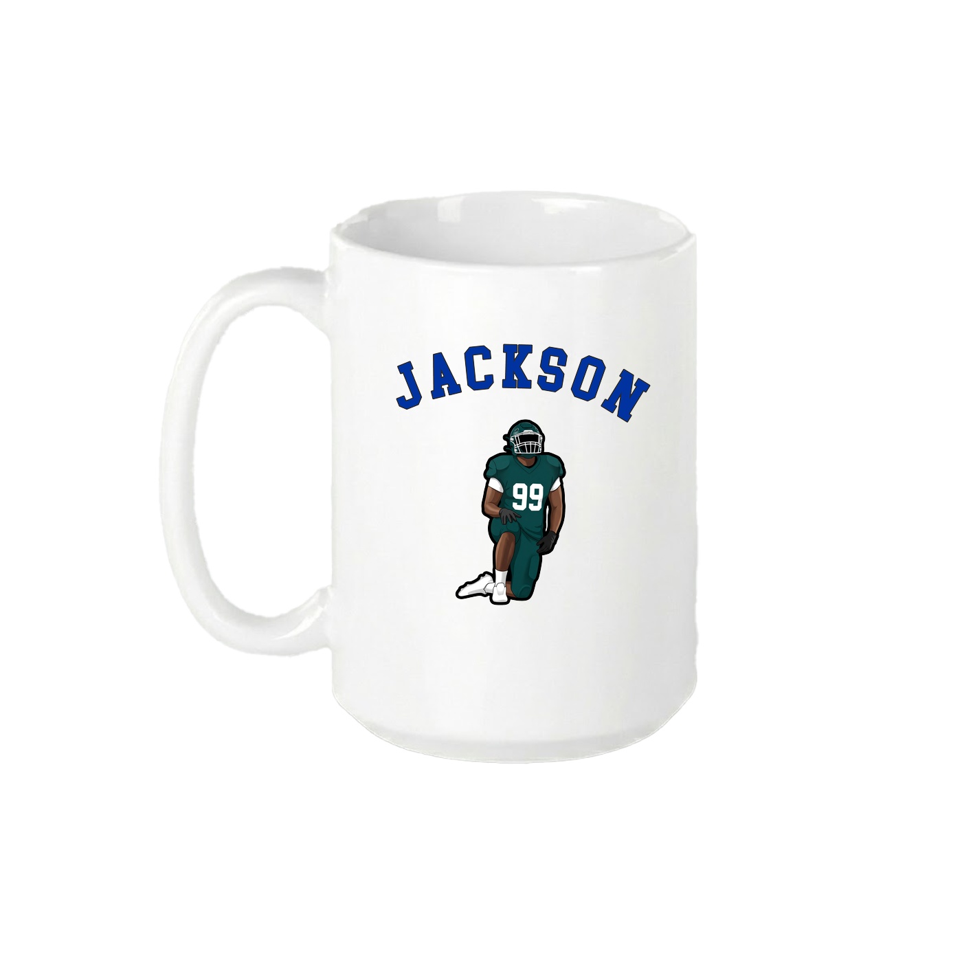 15oz Coffee Mug — Shirsey Arch in White