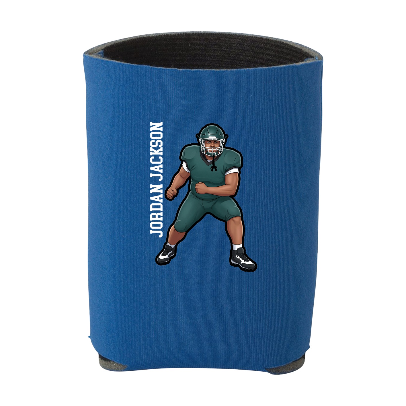 Can Holder — Name Vertical in Royal
