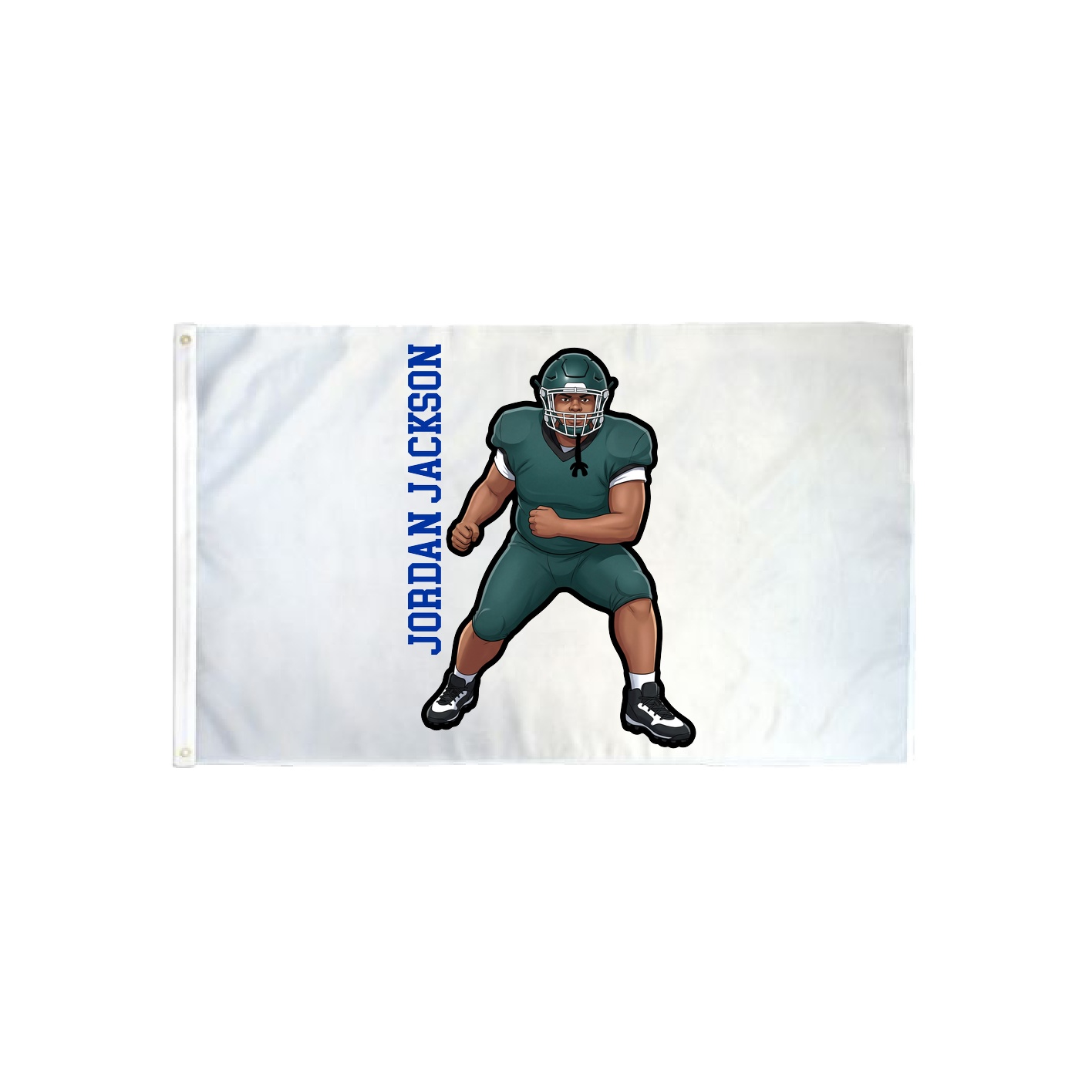 3x5 Flag — Name Vertical in Classic