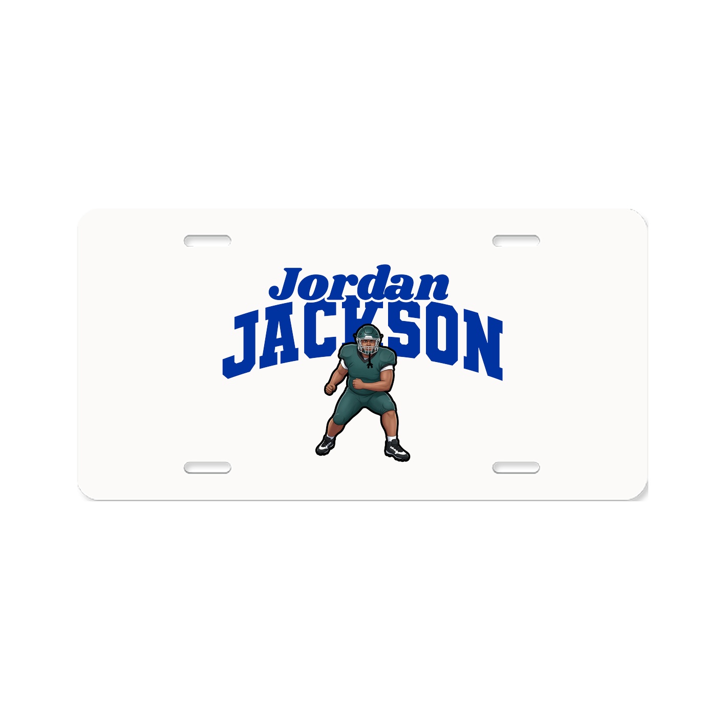 License Plate — Signature Arch in Classic