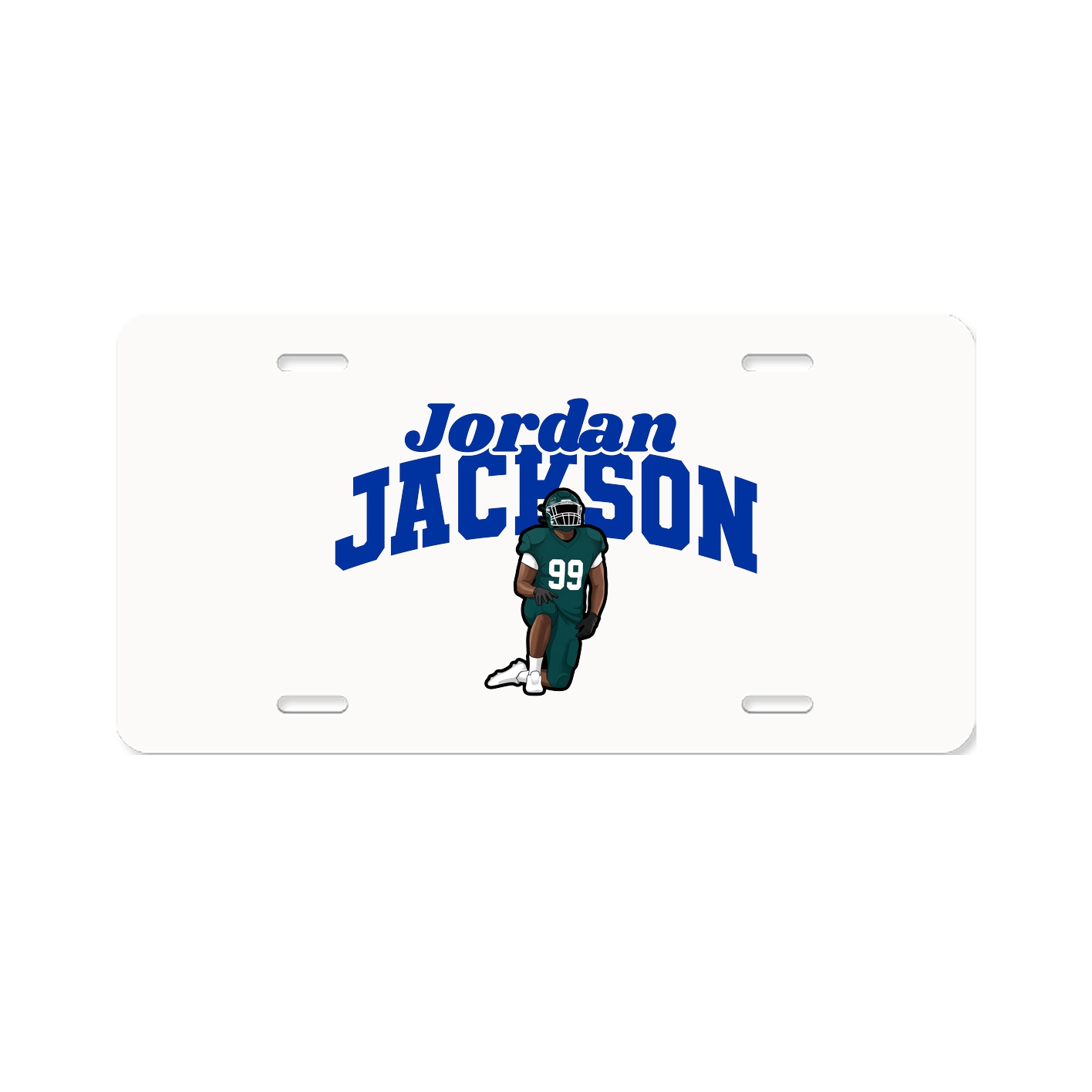 License Plate — Signature Arch in Classic